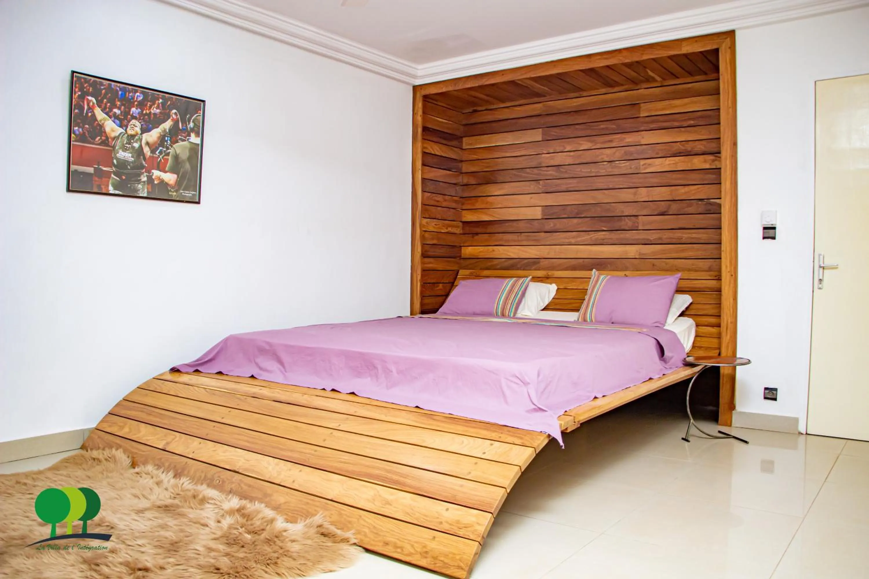 Bed in VILLA DE L'INTEGRATION