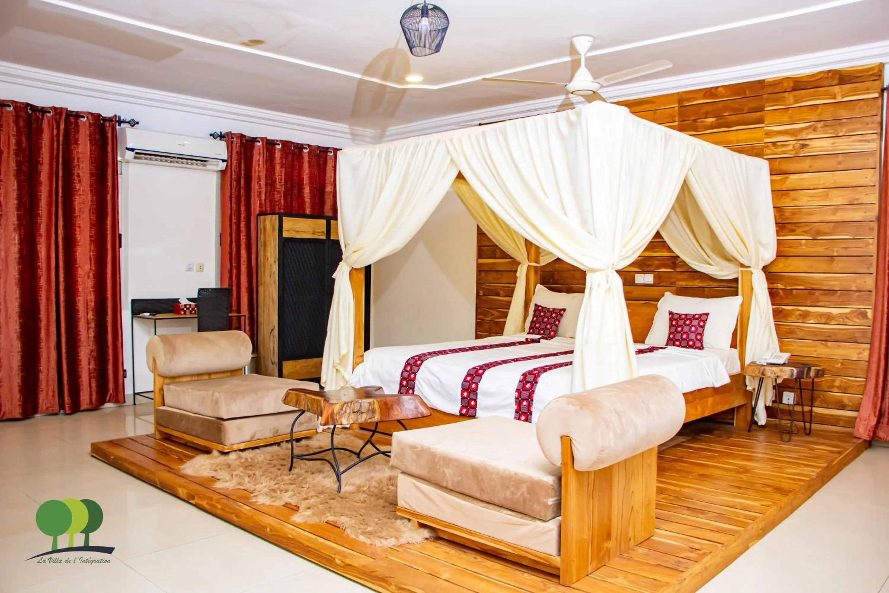 Bedroom, Bed in VILLA DE L'INTEGRATION