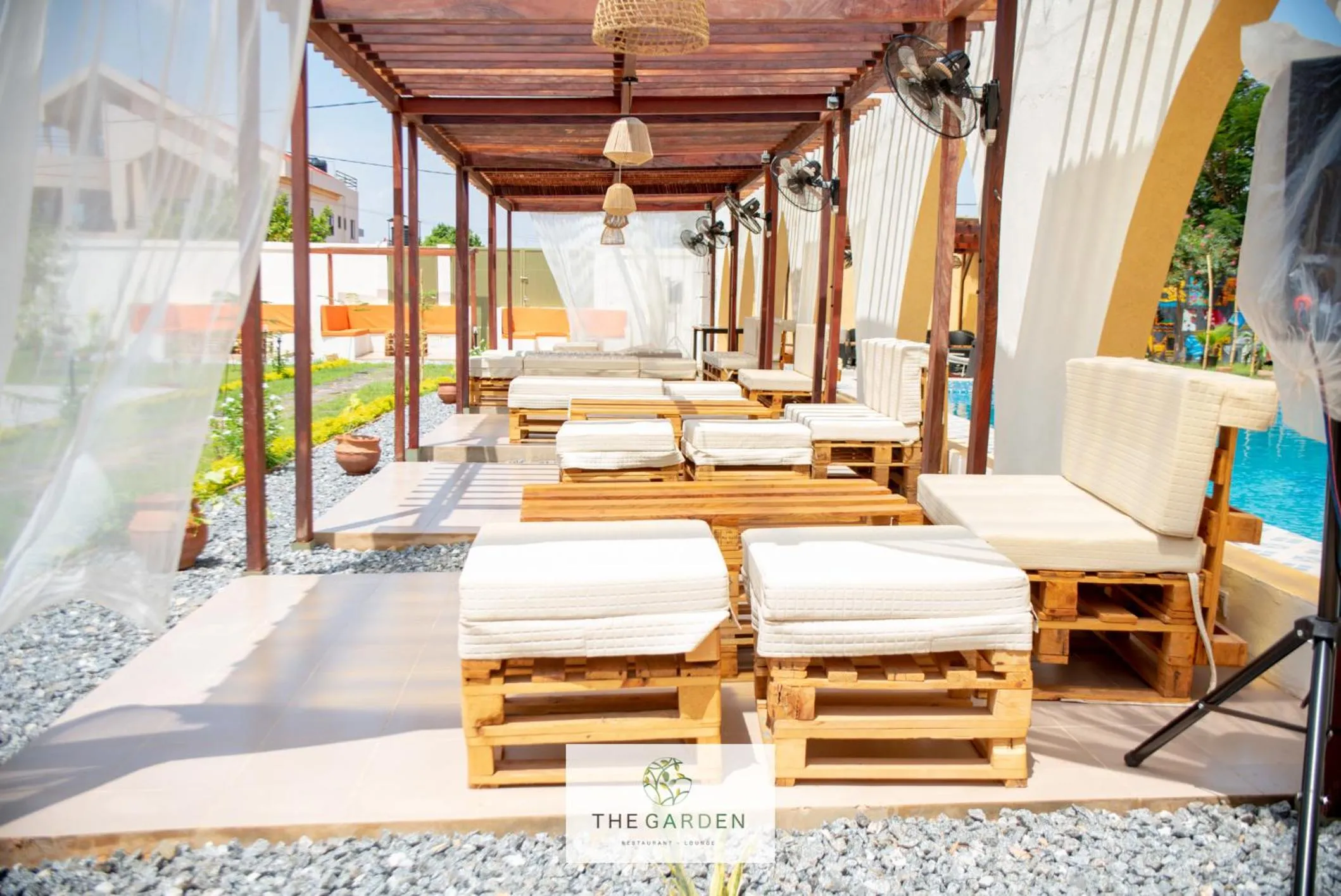 Garden in VILLA DE L'INTEGRATION