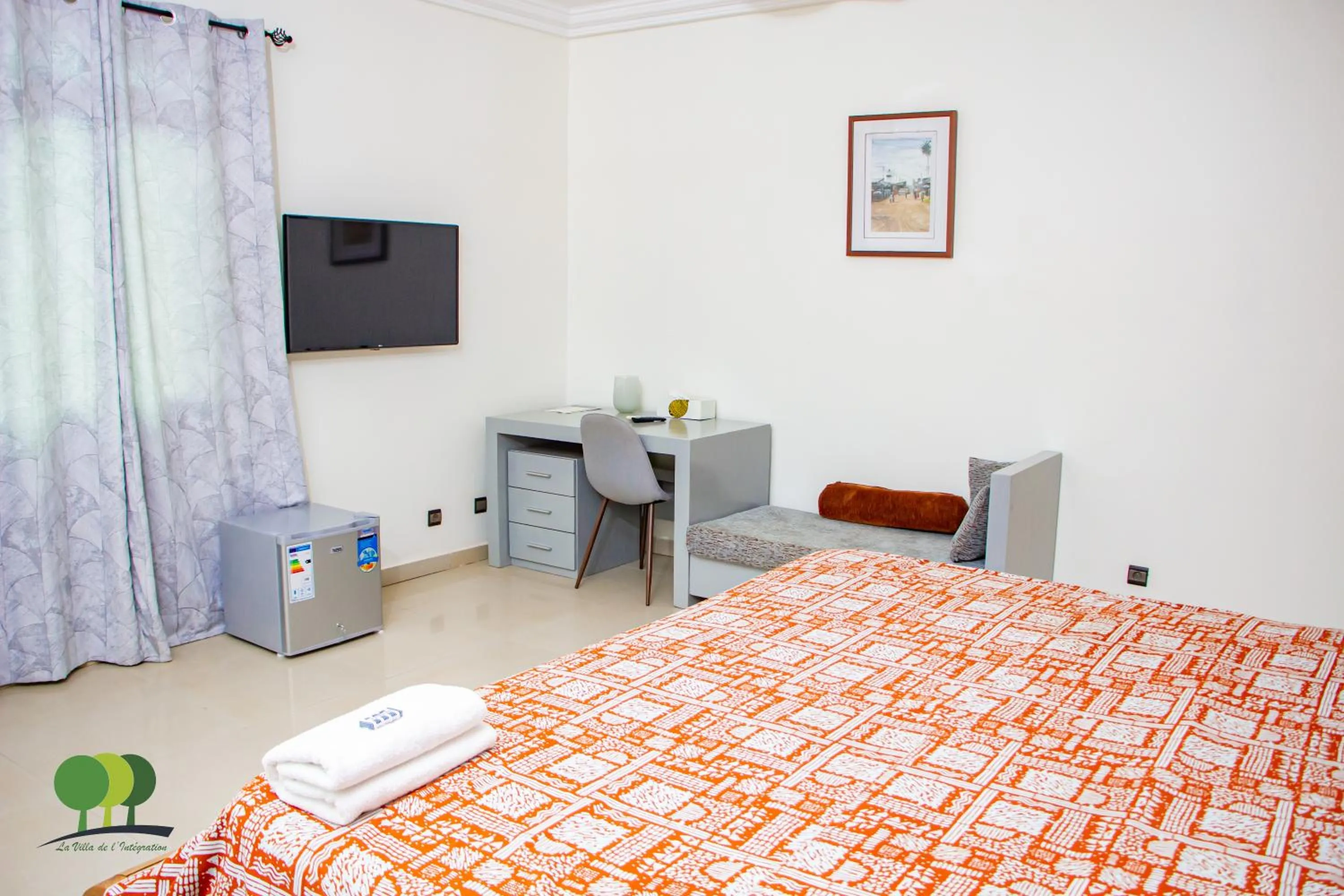 Bedroom, Bed in VILLA DE L'INTEGRATION