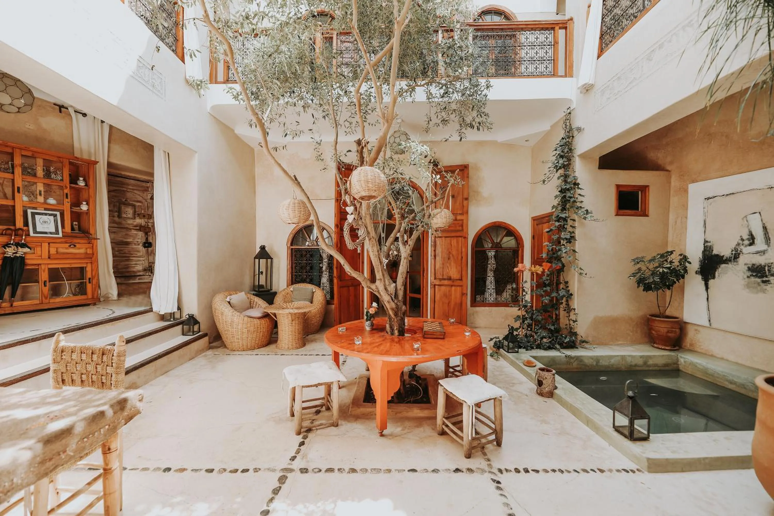 Patio in Dar Nour el Houda