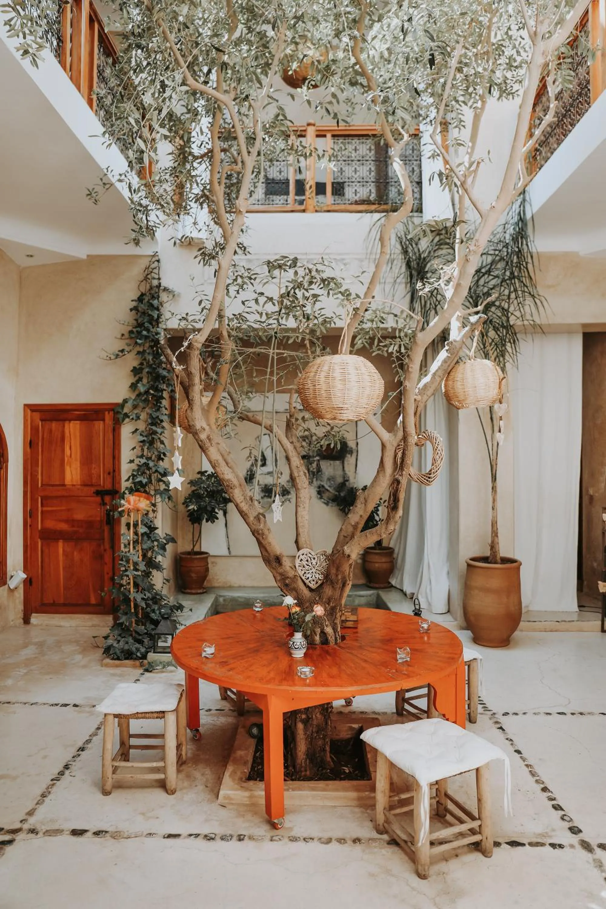 Dining area in Dar Nour el Houda