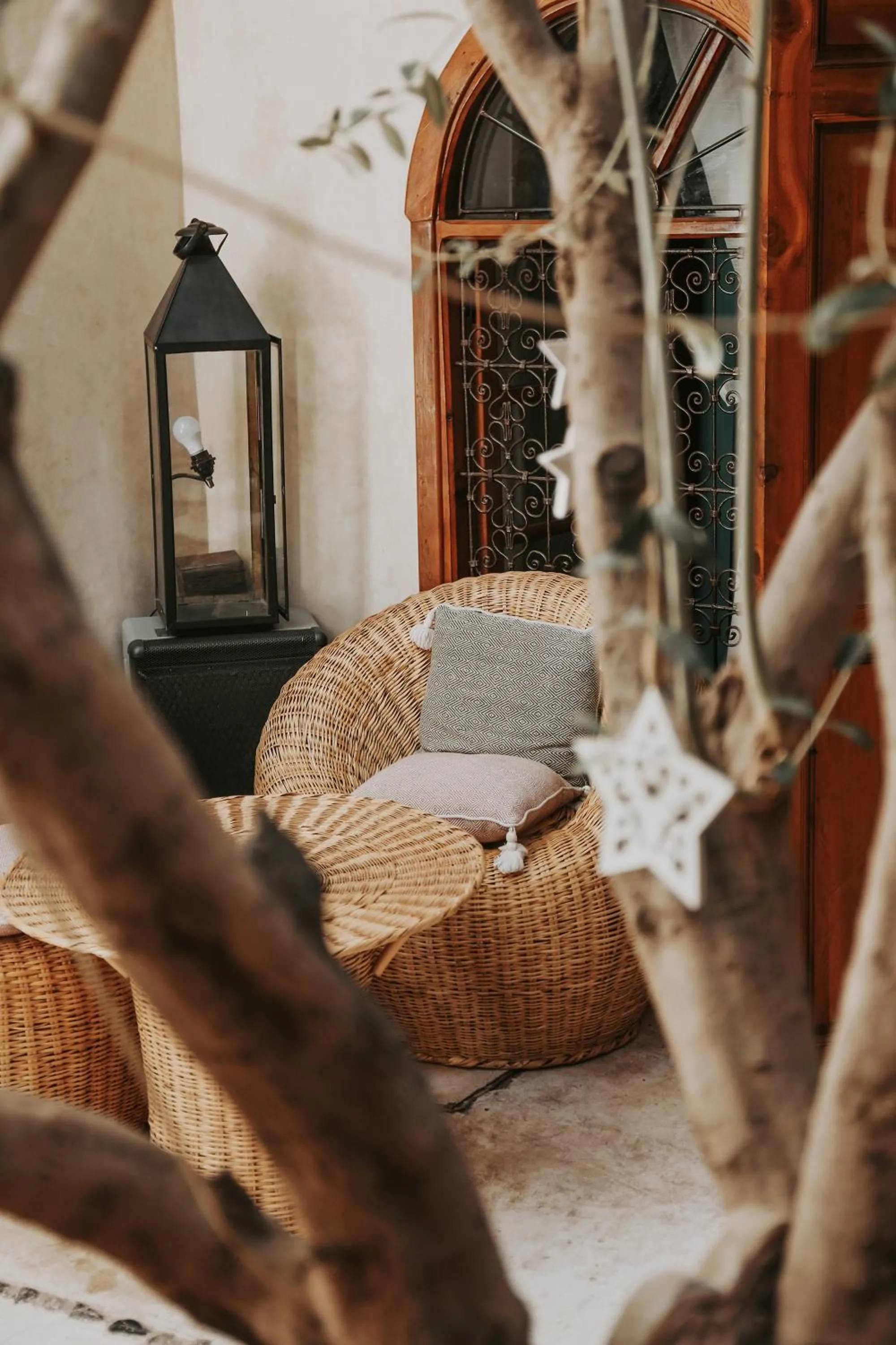 Seating area in Dar Nour el Houda