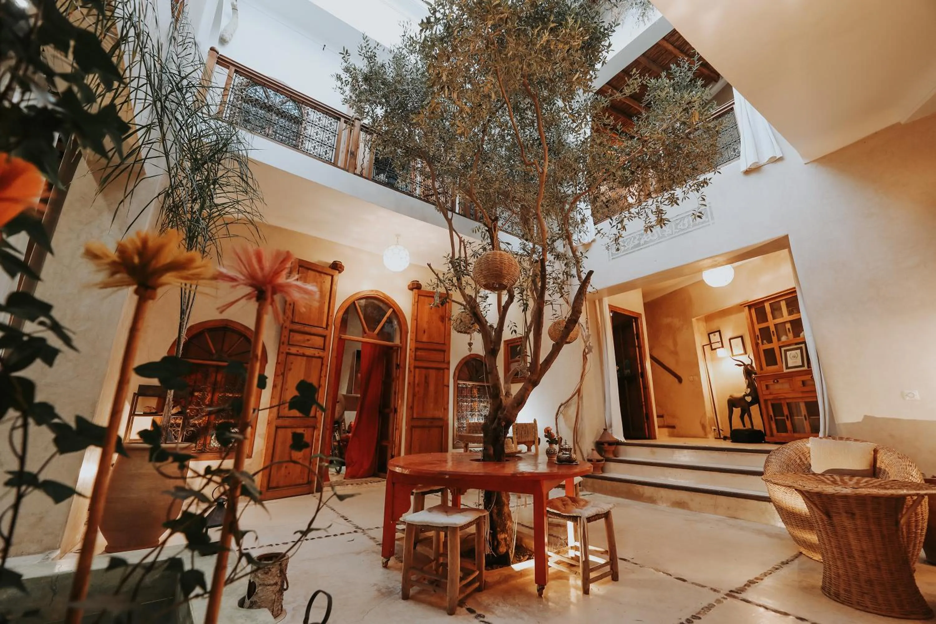 Lobby or reception in Dar Nour el Houda