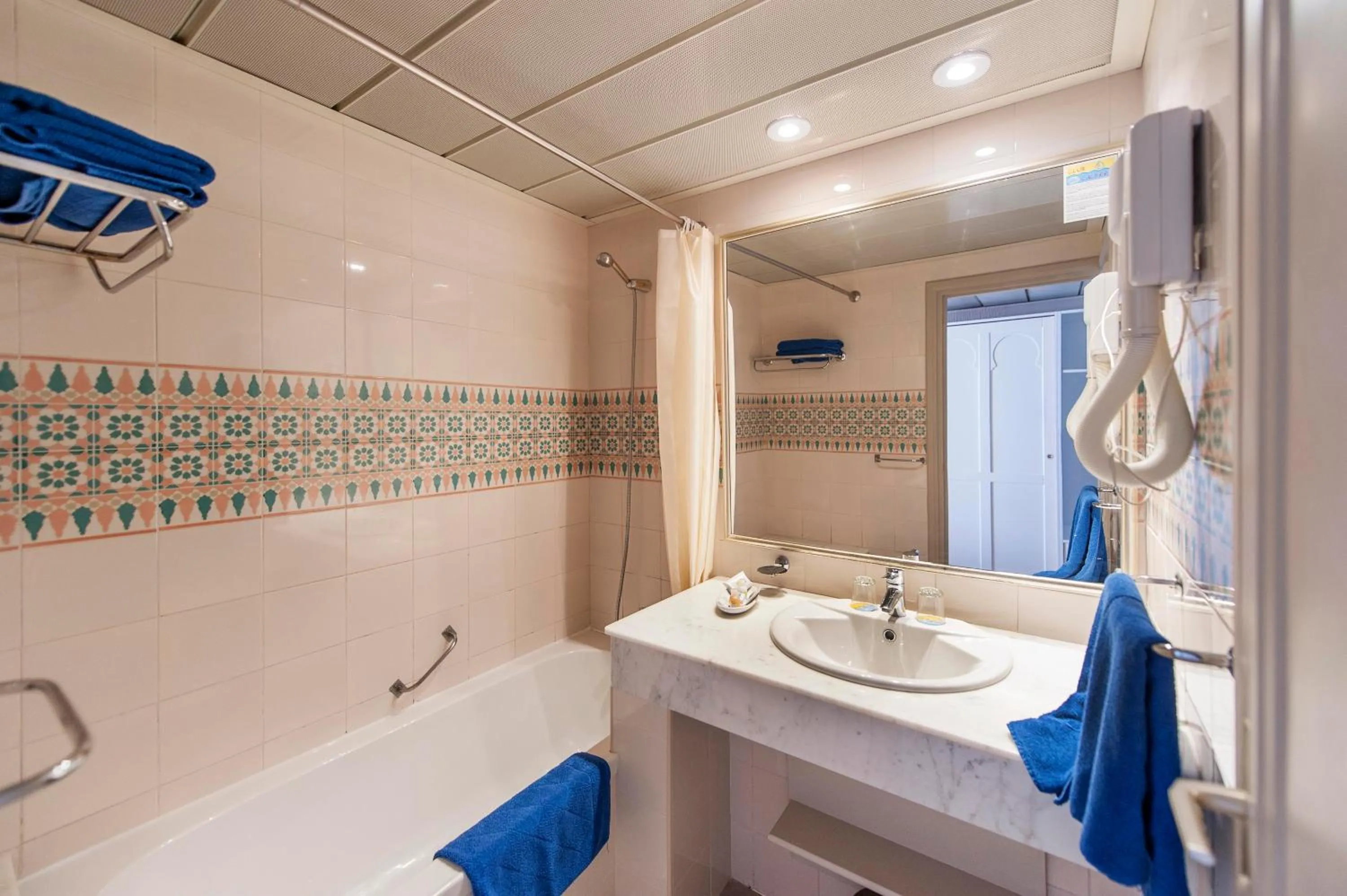 Bathroom in Calimera Yati Beach