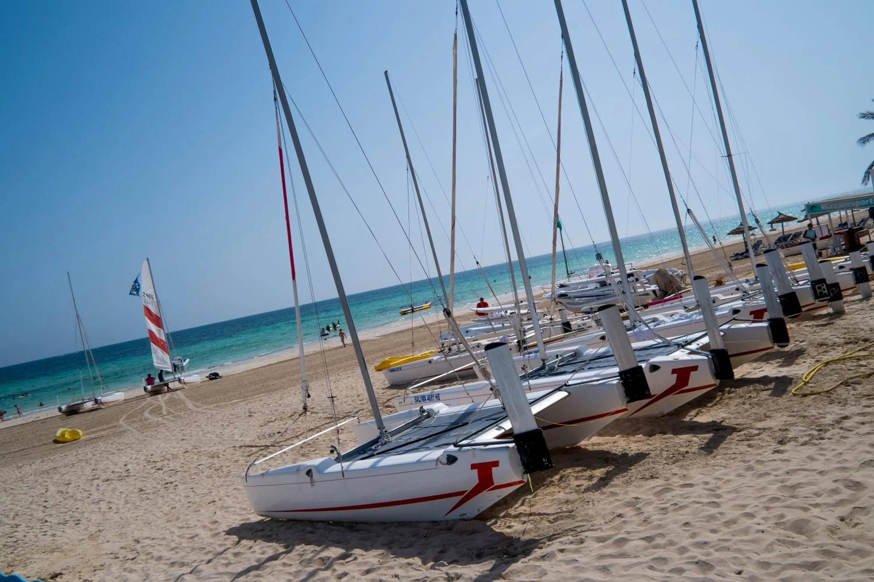 Windsurfing in Calimera Yati Beach