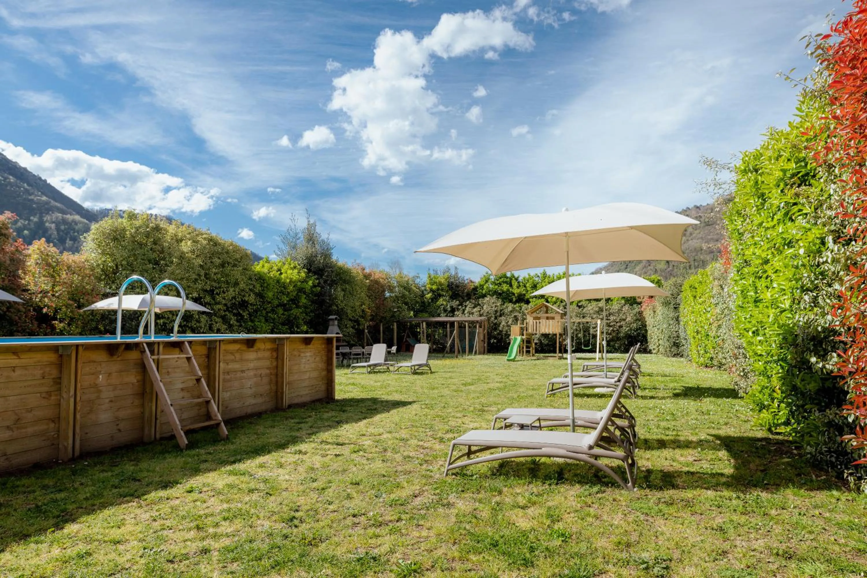 Garden in Lucca Franco's Villa