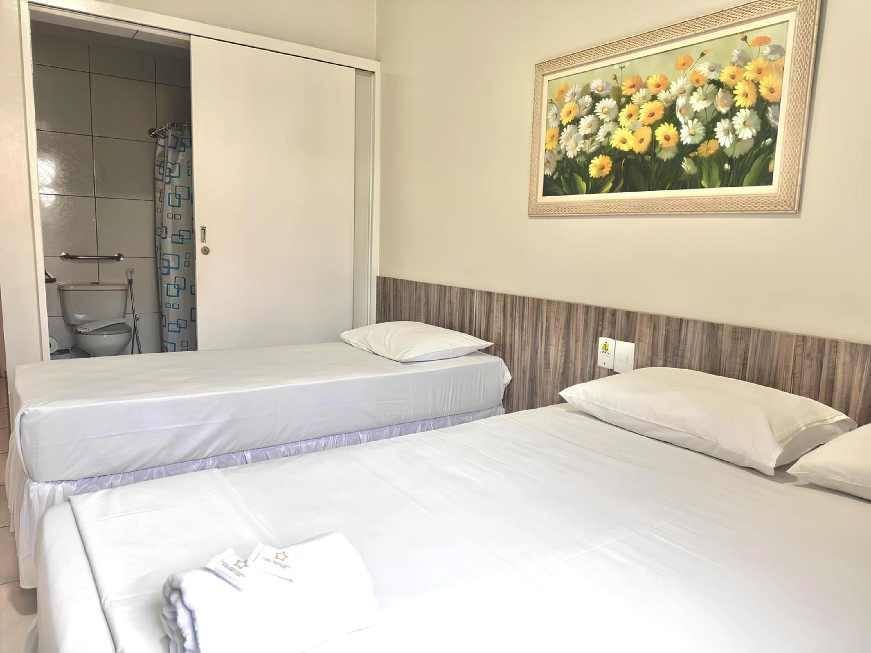 Bed in Hotel Aeroporto Star