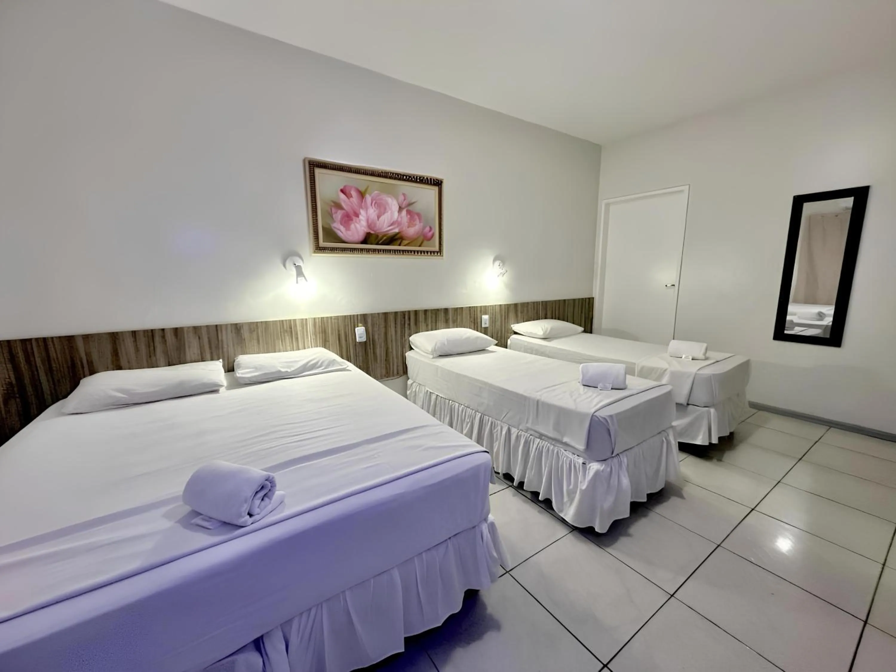 Bed in Hotel Aeroporto Star