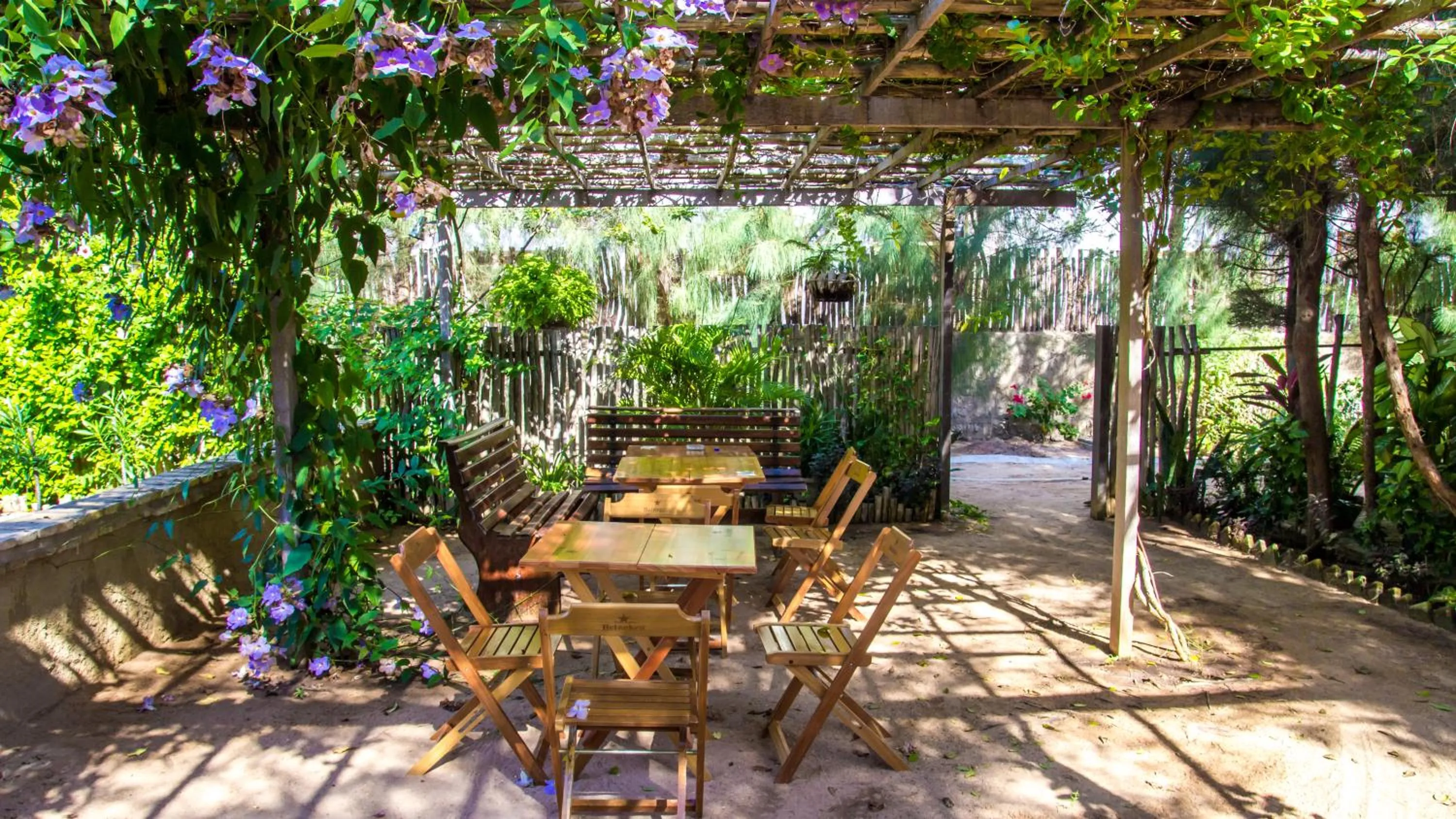 Patio in Villa del Mar Praia Hotel