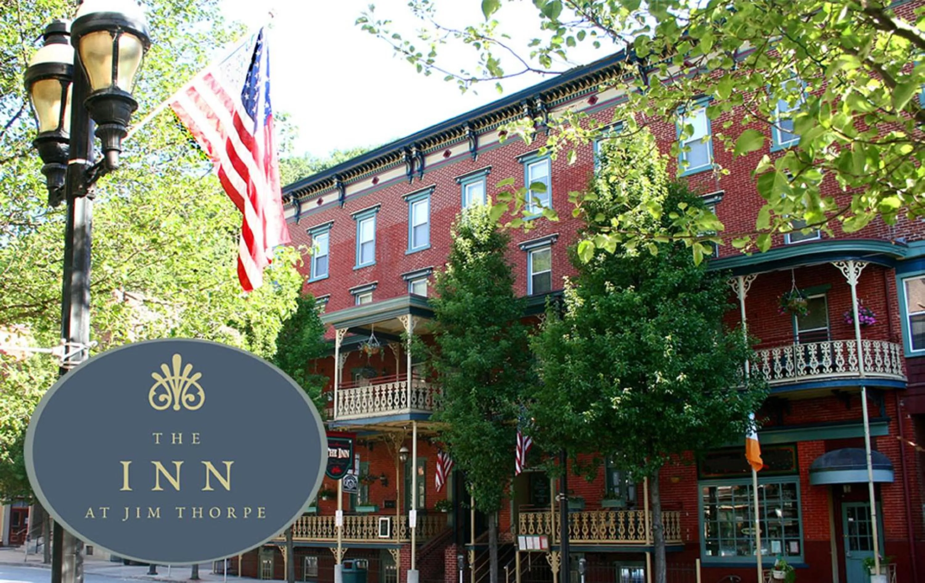 Property building in The Inn at Jim Thorpe