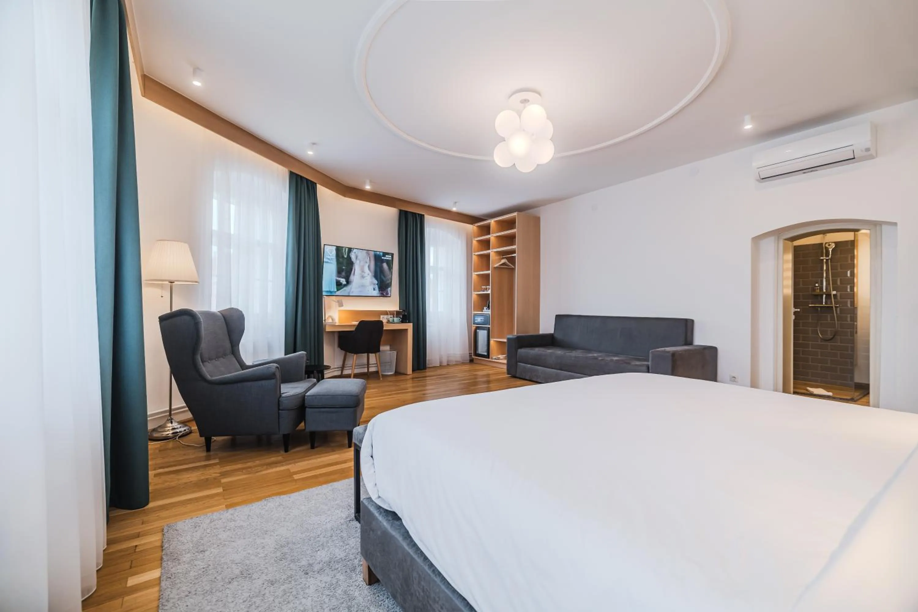 Bed in Hotel Casa Luxemburg