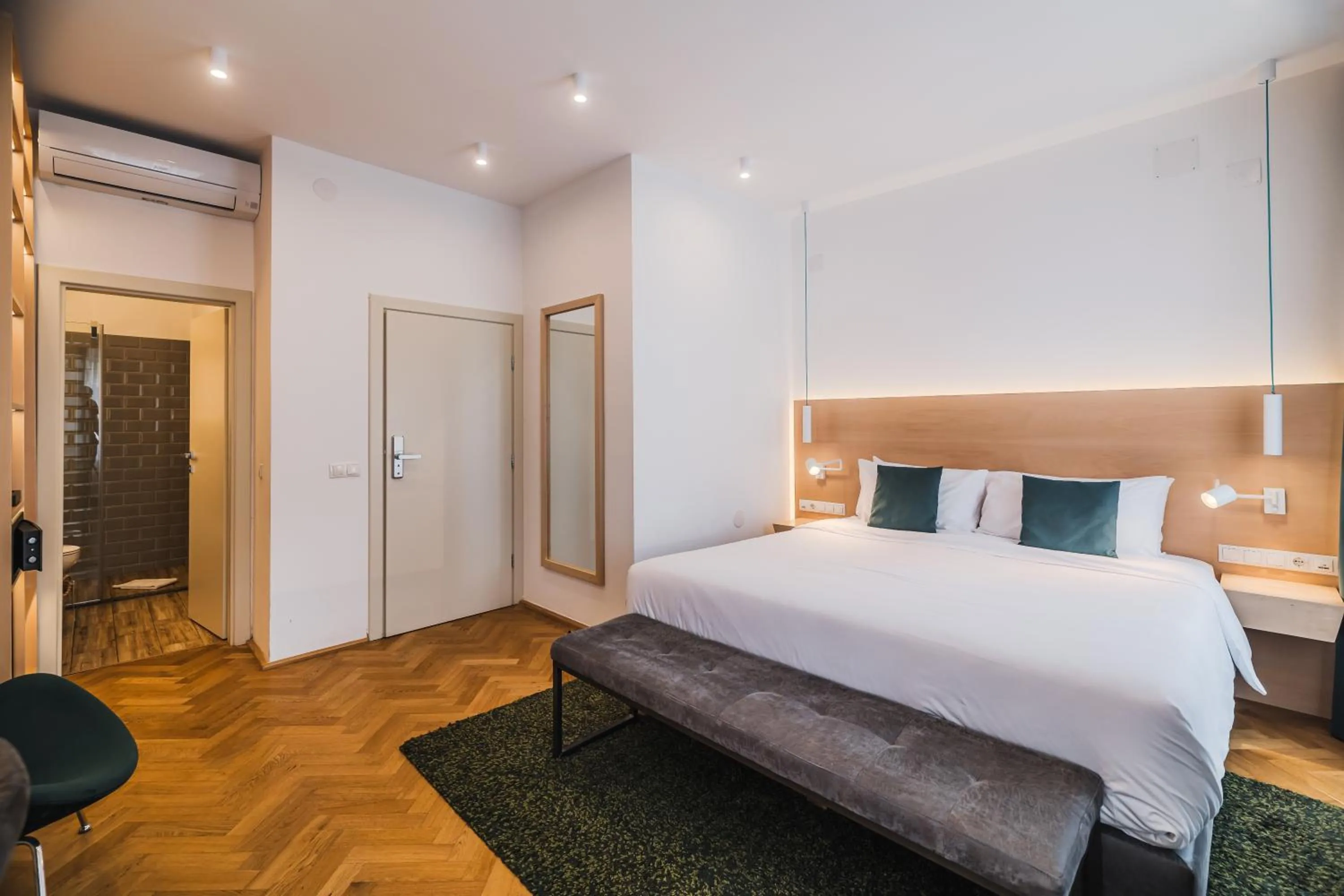 Bed in Hotel Casa Luxemburg