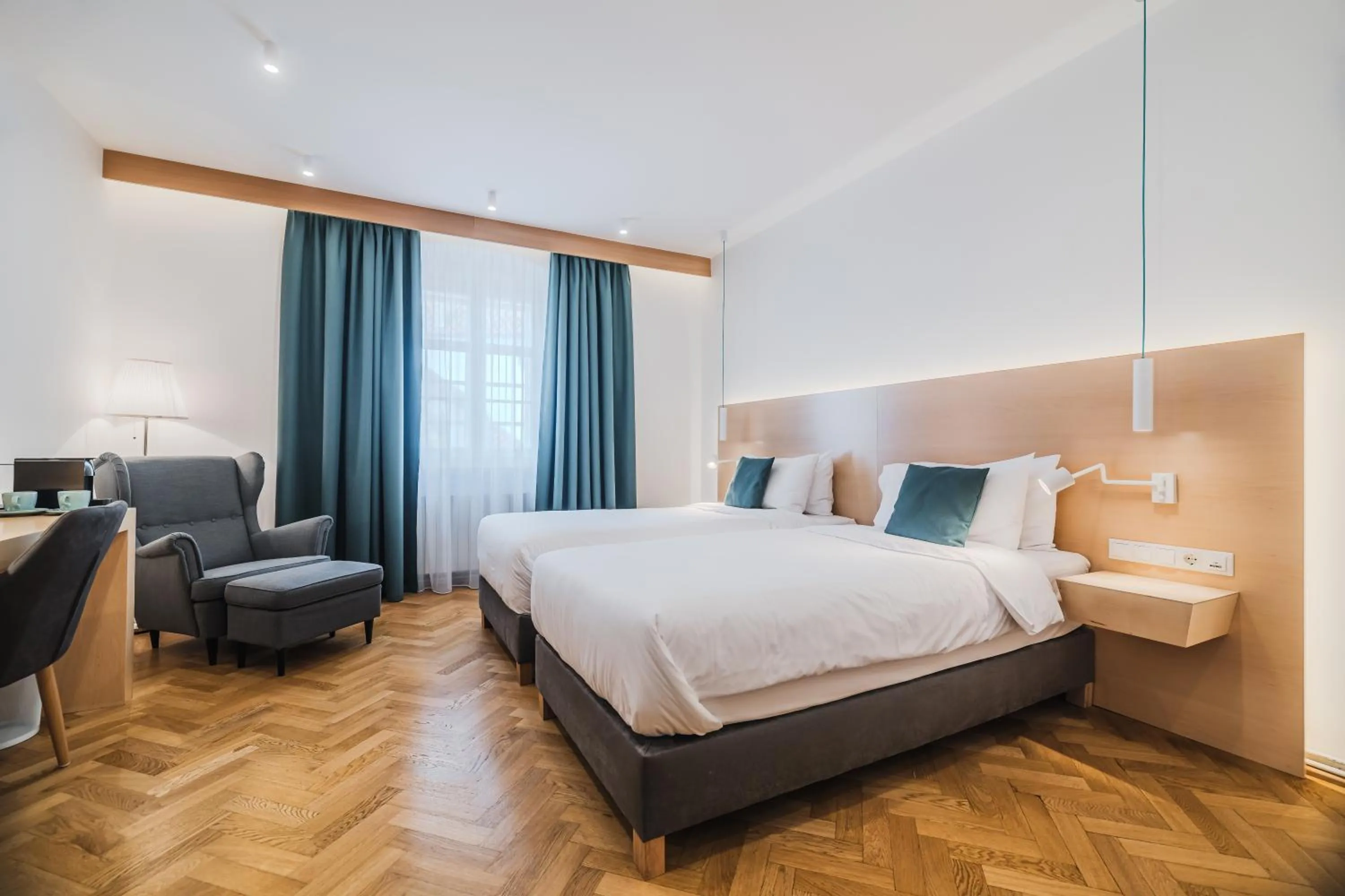 Bed in Hotel Casa Luxemburg