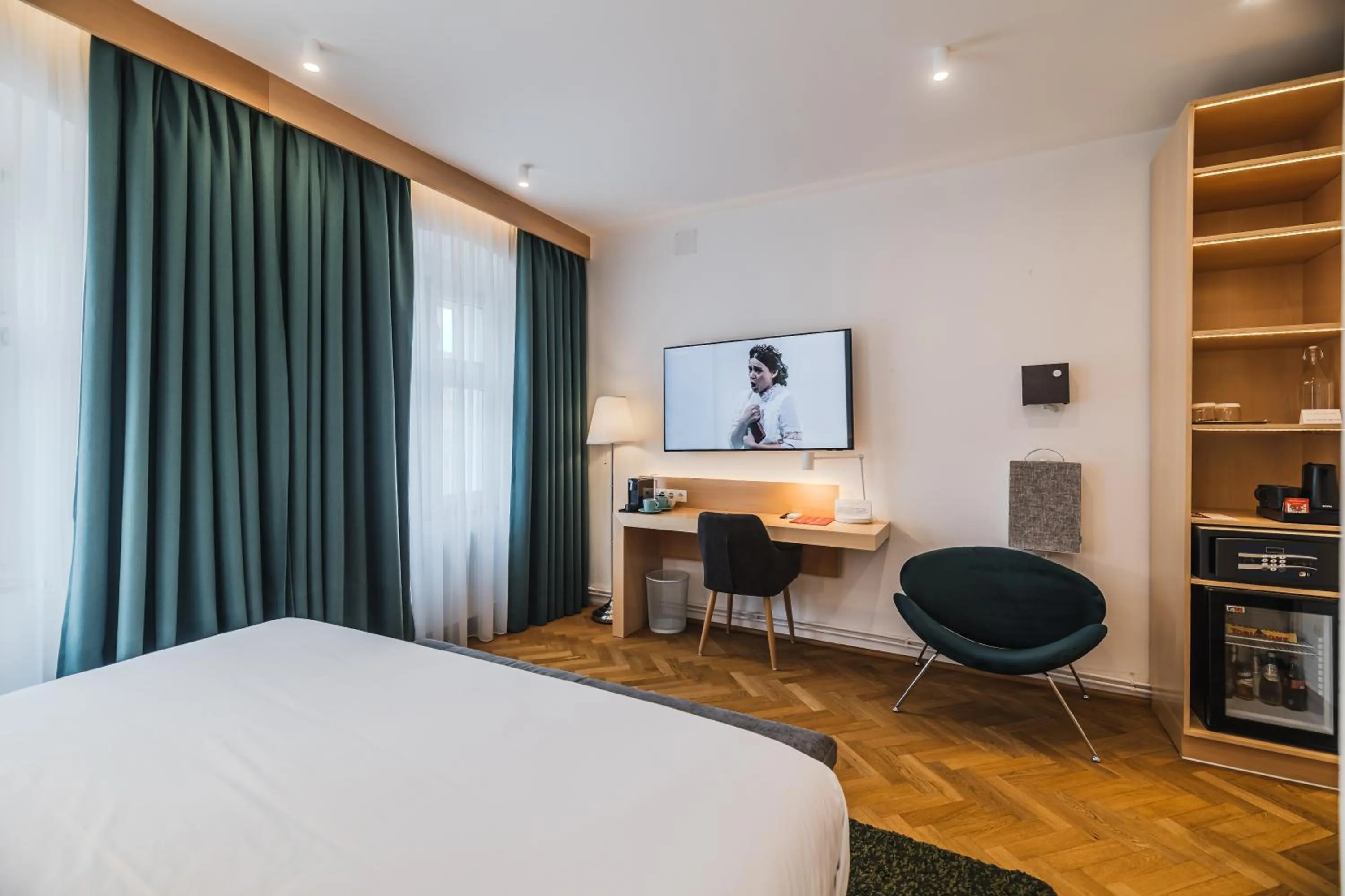 Bed in Hotel Casa Luxemburg