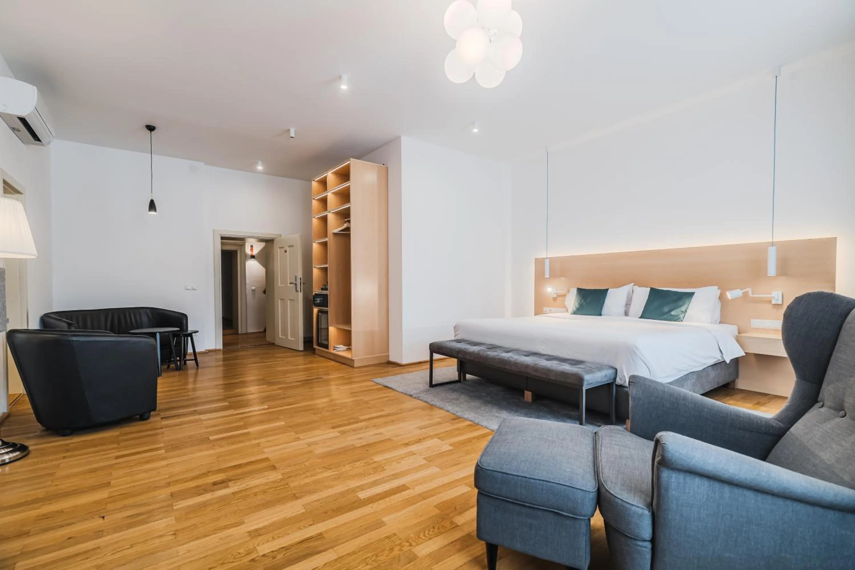 Bed in Hotel Casa Luxemburg