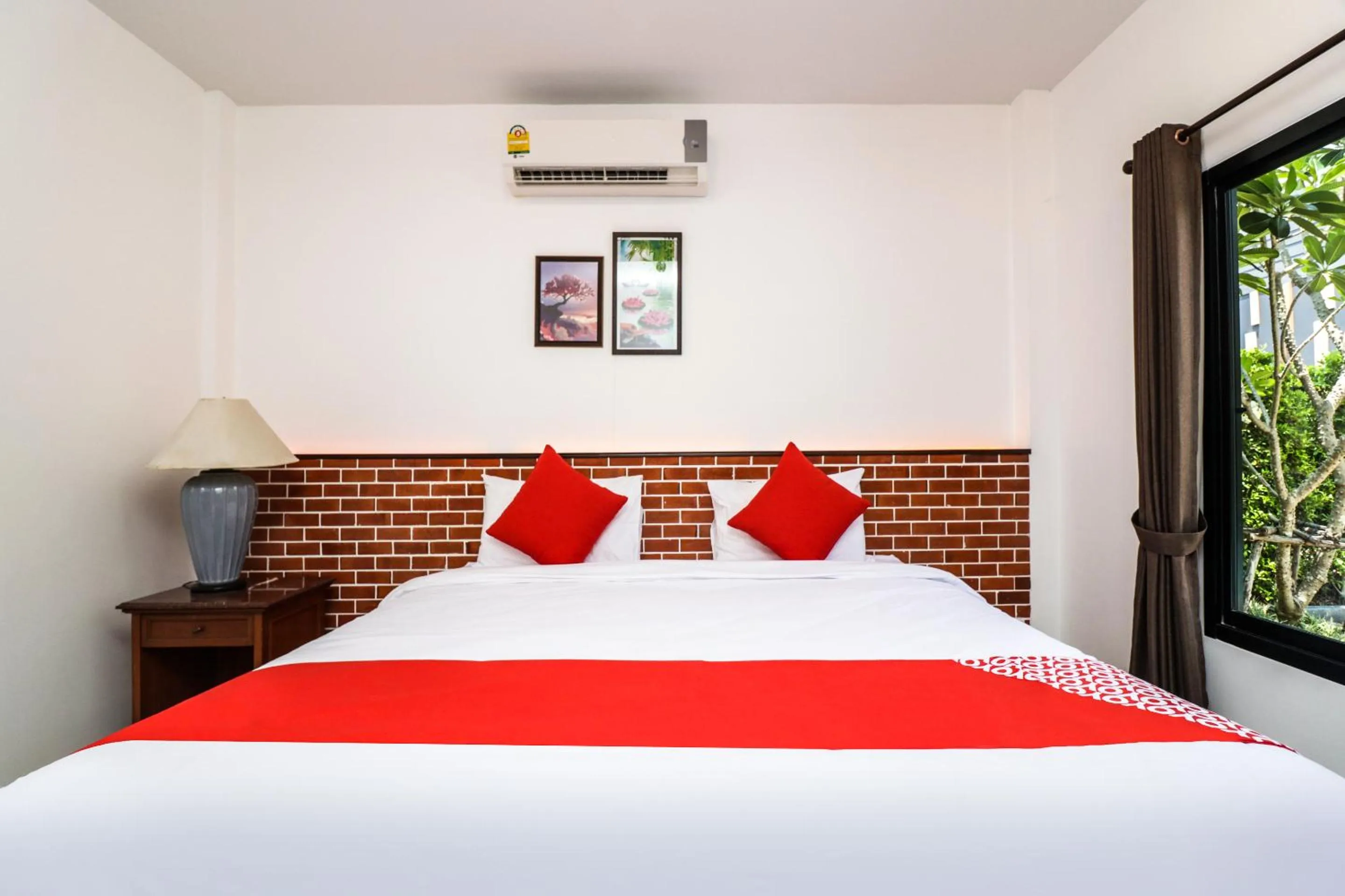 Bedroom, Bed in Baan Noppadol Hua Hin Loft