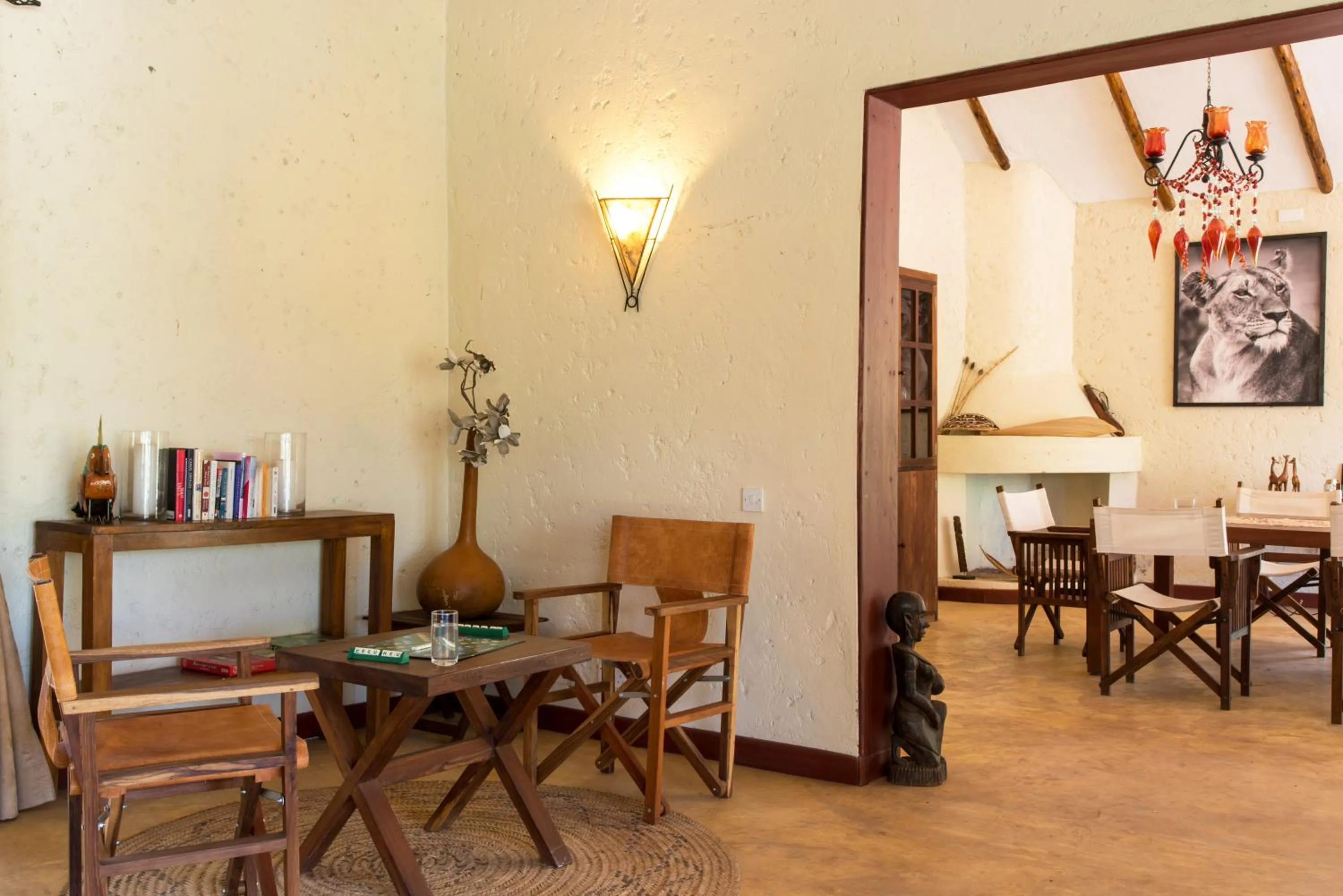 Living room in Kili Villa Kilimanjaro Luxury Retreat