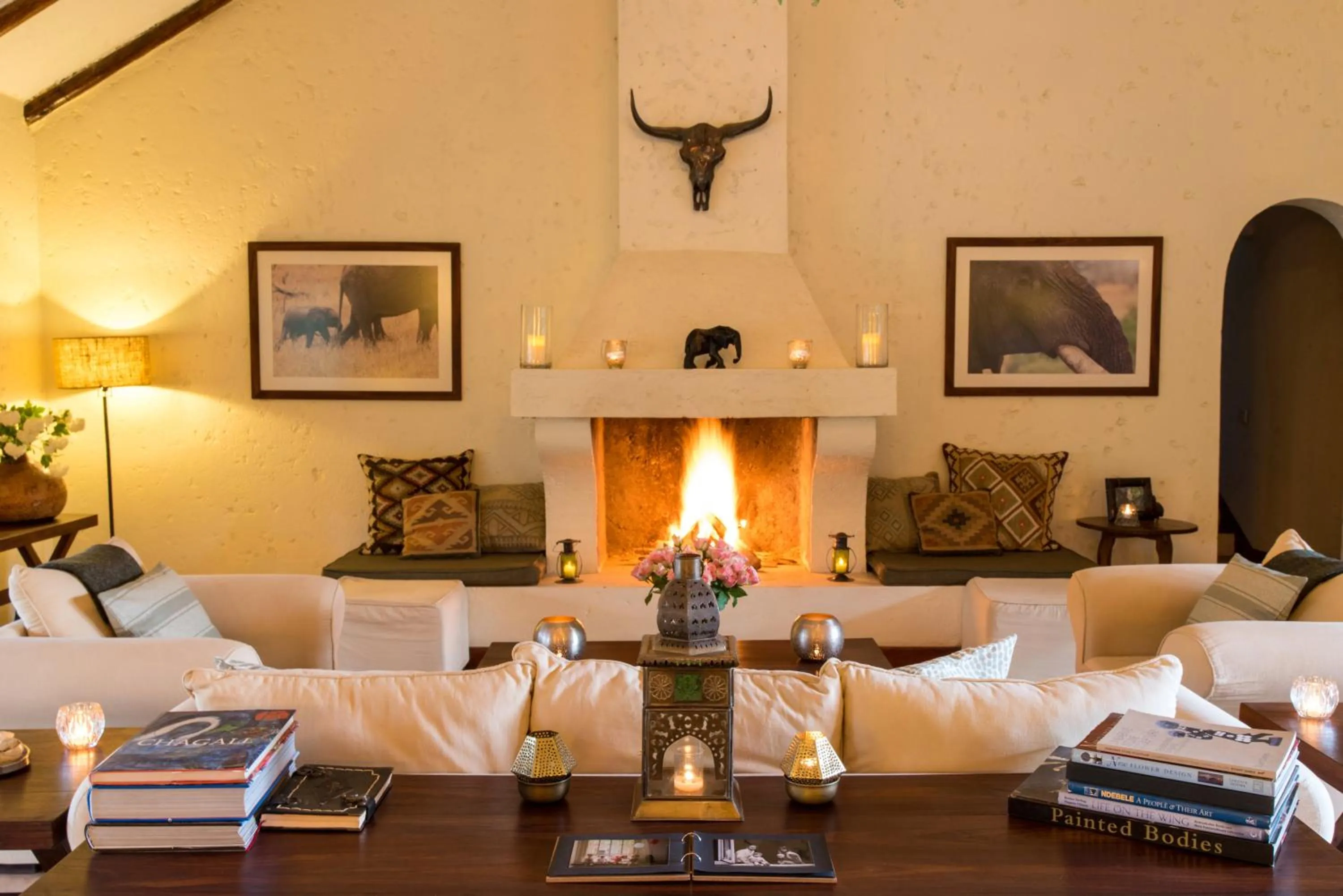 Living room in Kili Villa Kilimanjaro Luxury Retreat