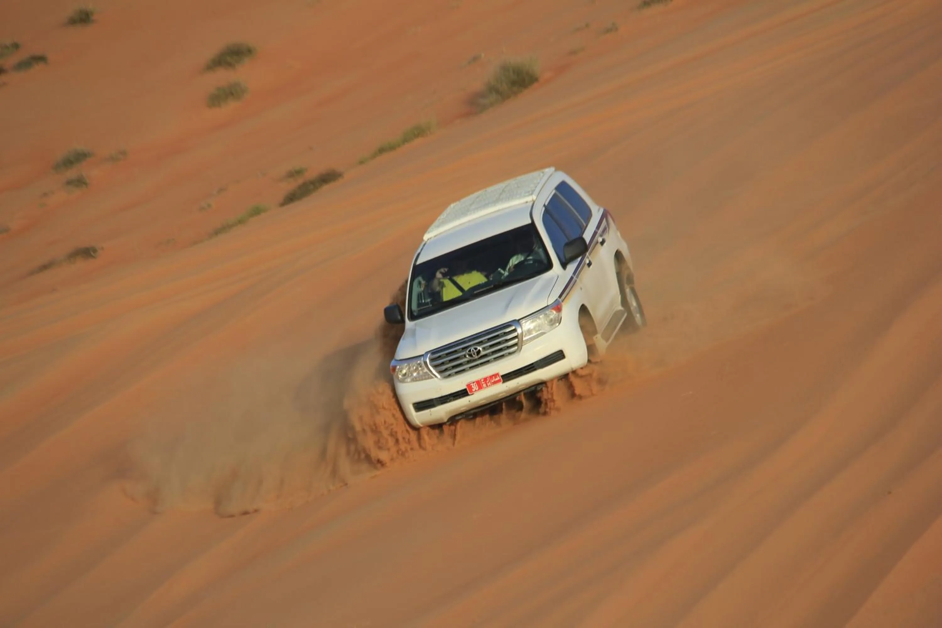Evening entertainment in Arabian Oryx Camp