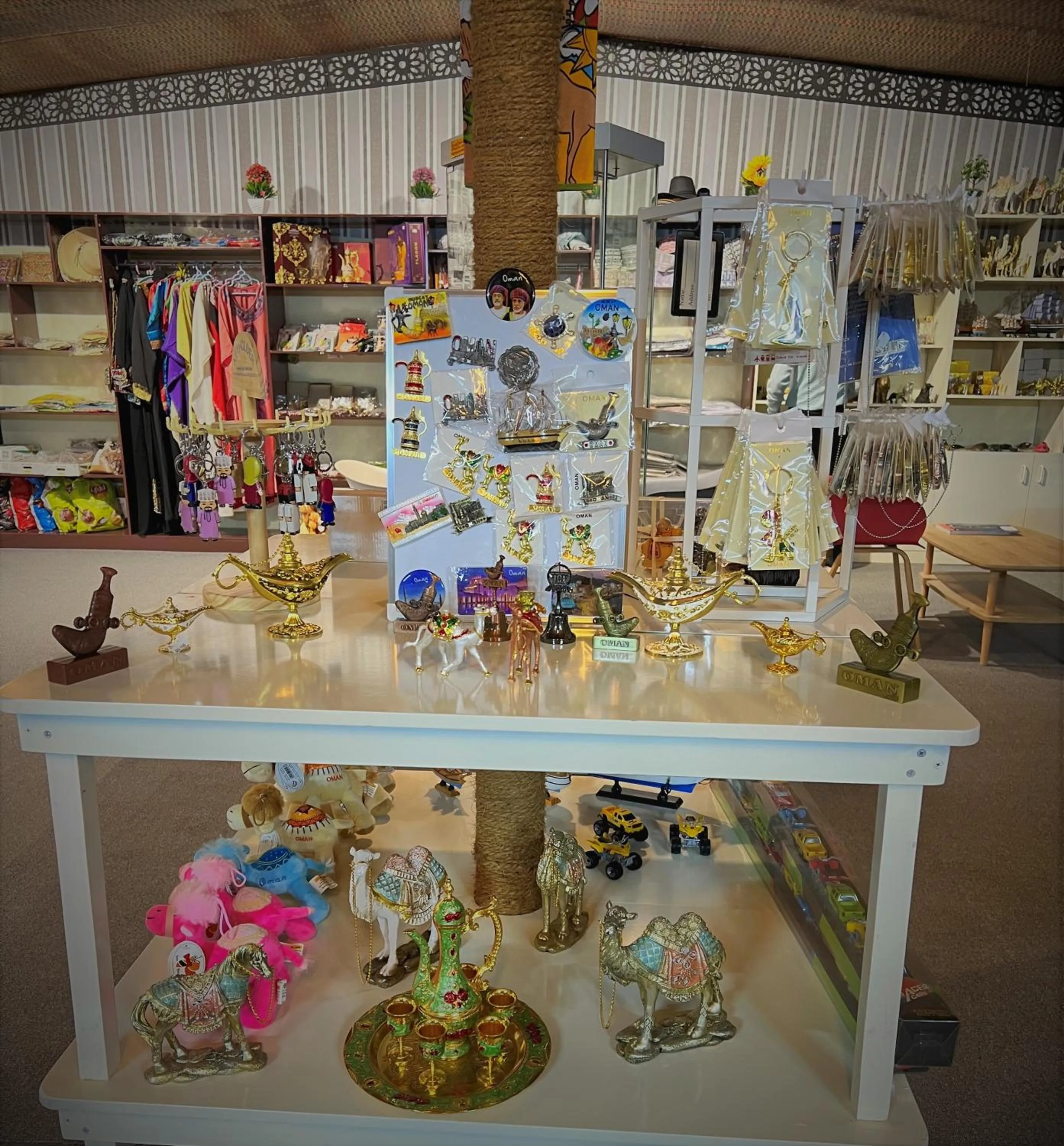 On-site shops in Arabian Oryx Camp
