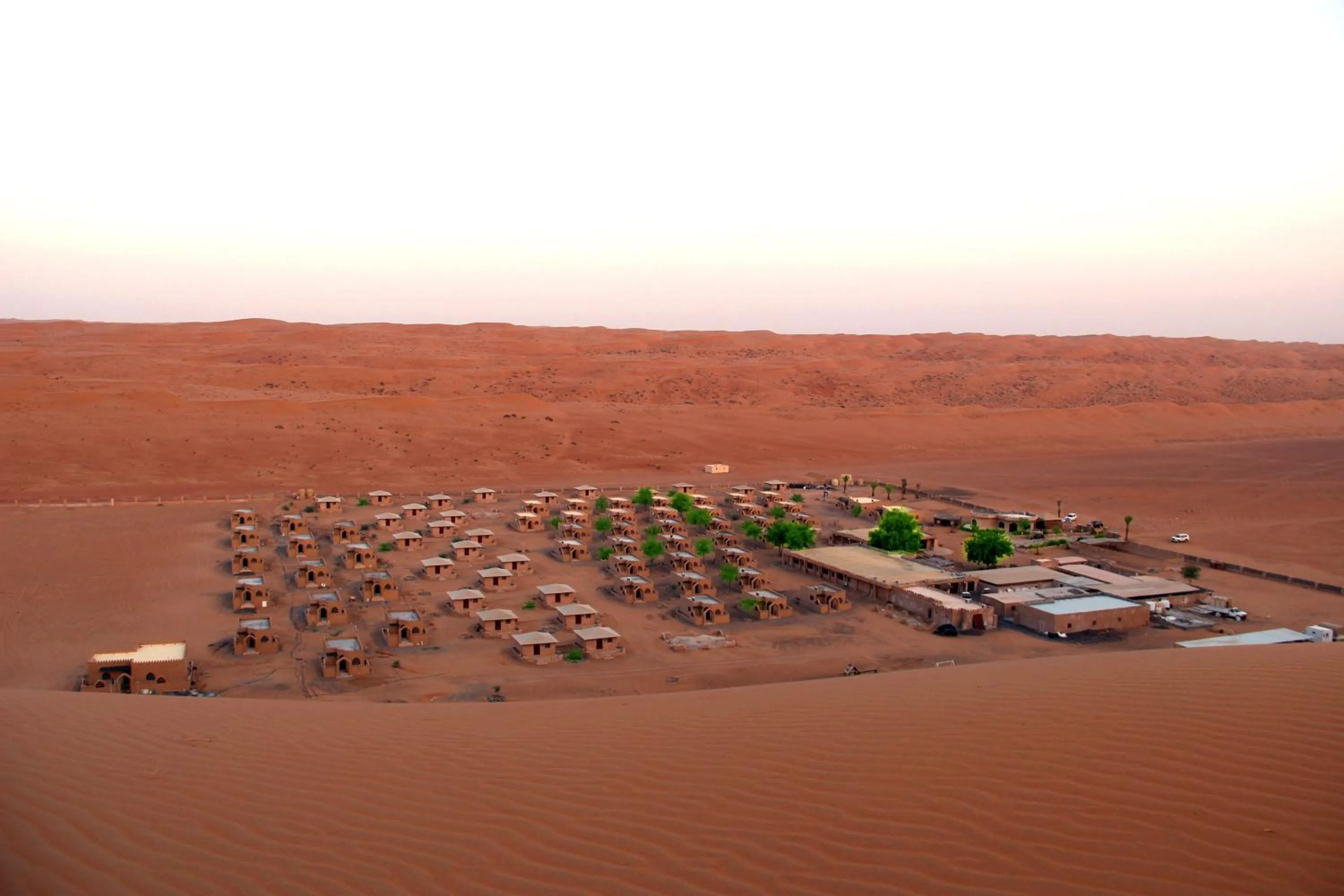 Bird's eye view in Arabian Oryx Camp