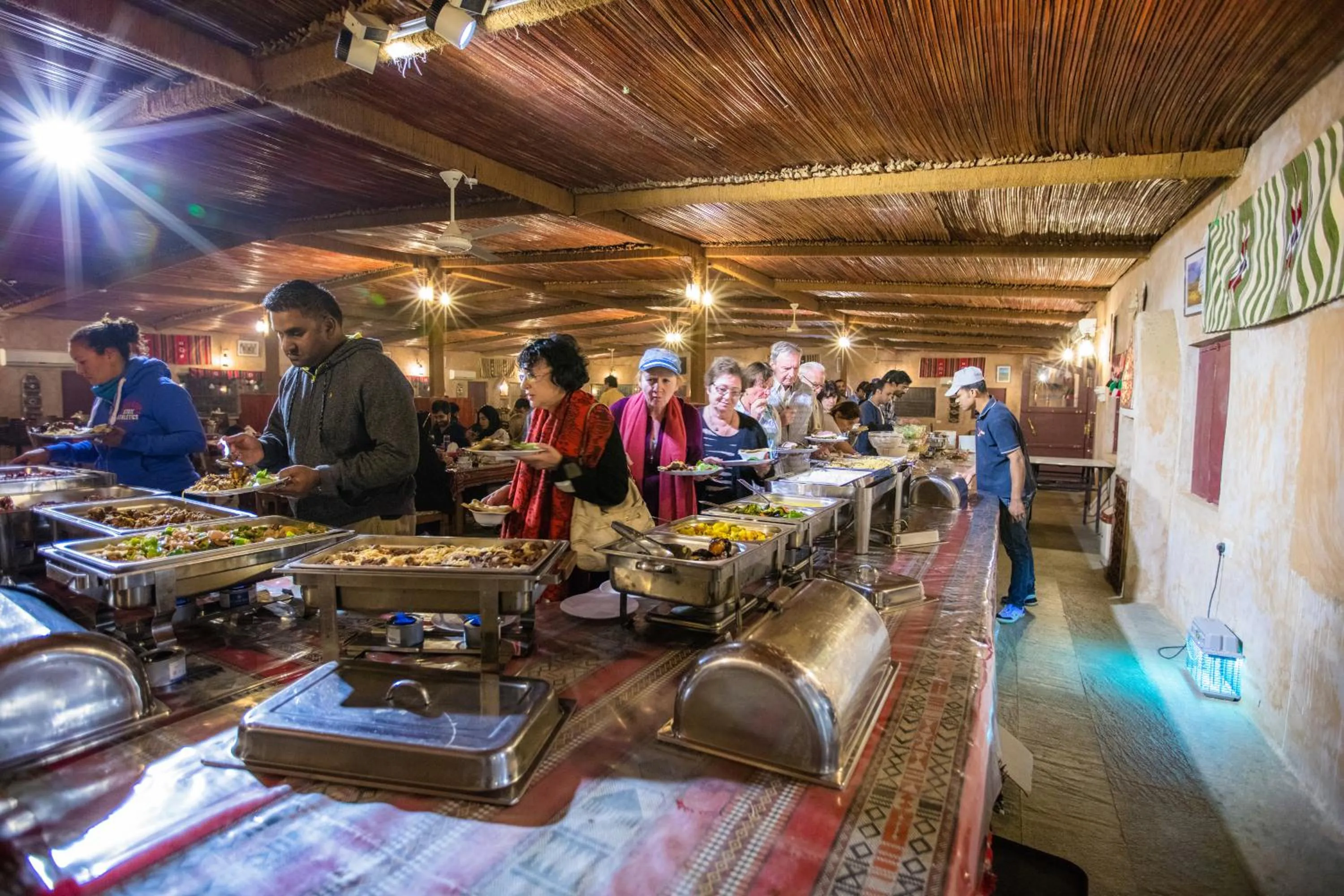 Dinner in Arabian Oryx Camp