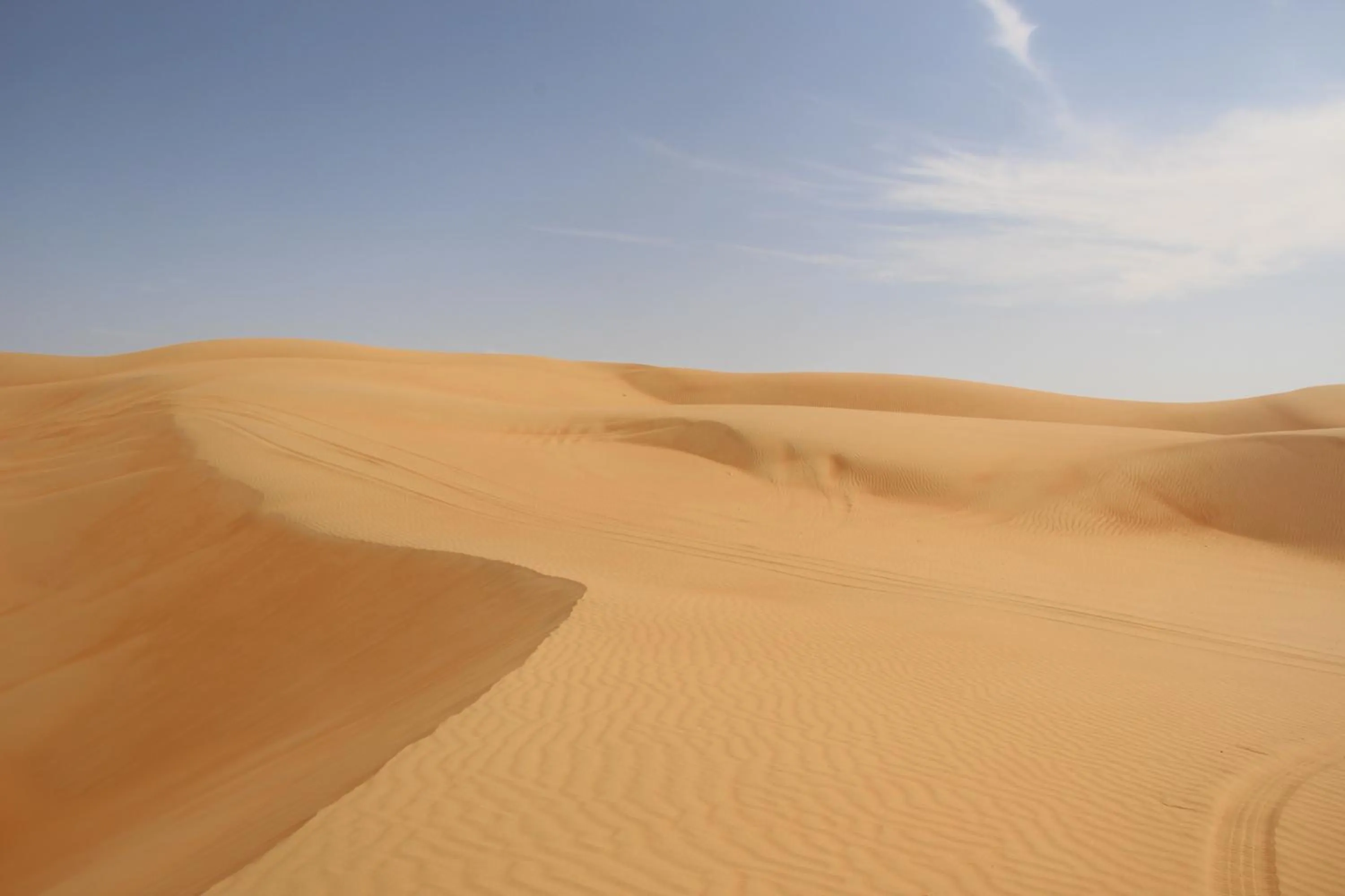 Natural landscape in Arabian Oryx Camp