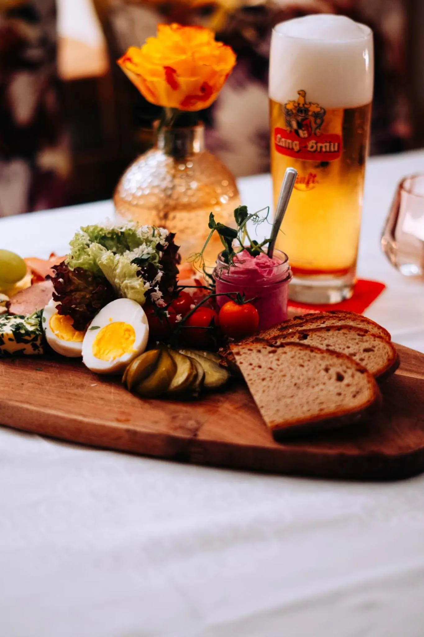 Food and drinks in Bräustüberl Schönbrunn - Hotel & Restaurant