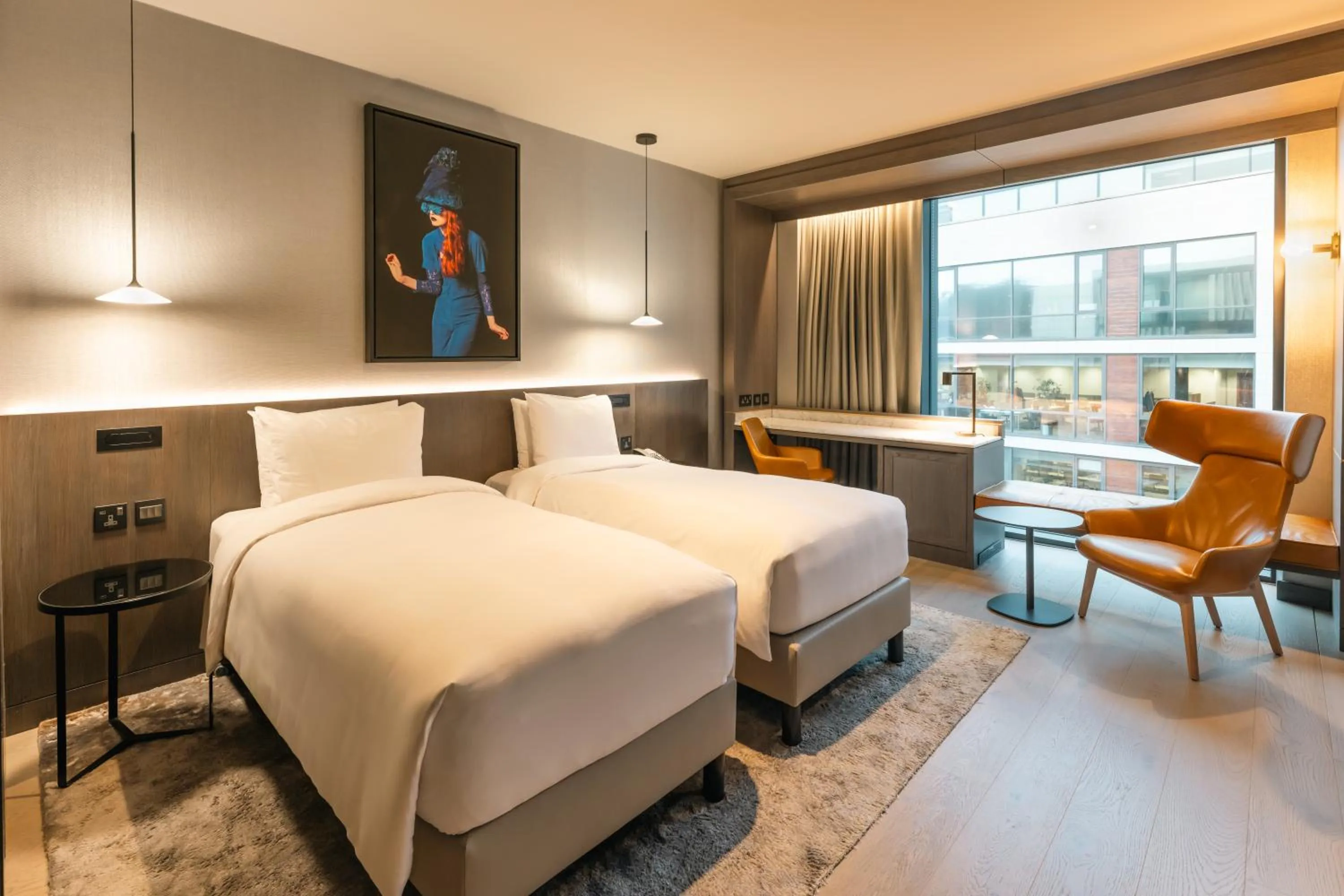 Bed in Radisson Blu Royal Hotel Dublin