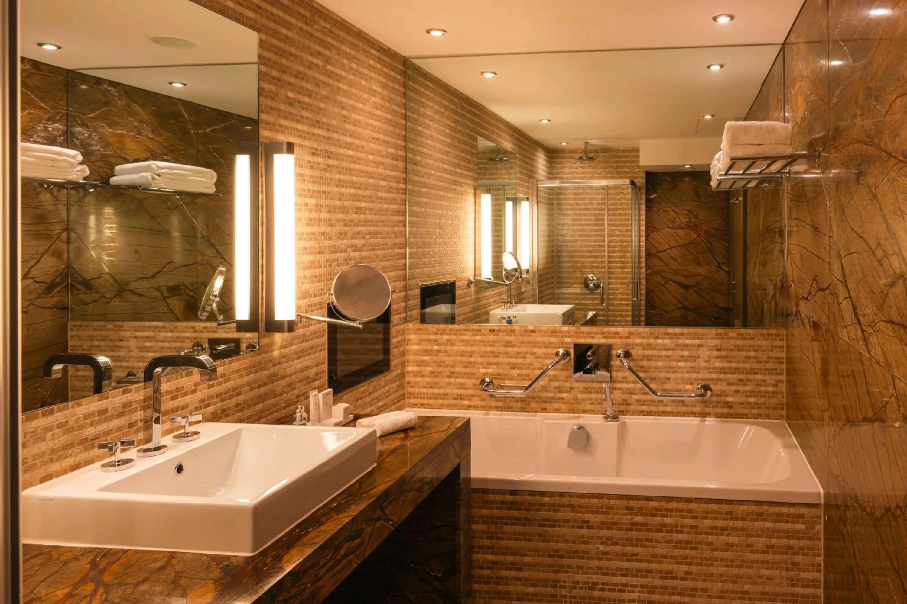 Bathroom in Radisson Blu Royal Hotel Dublin