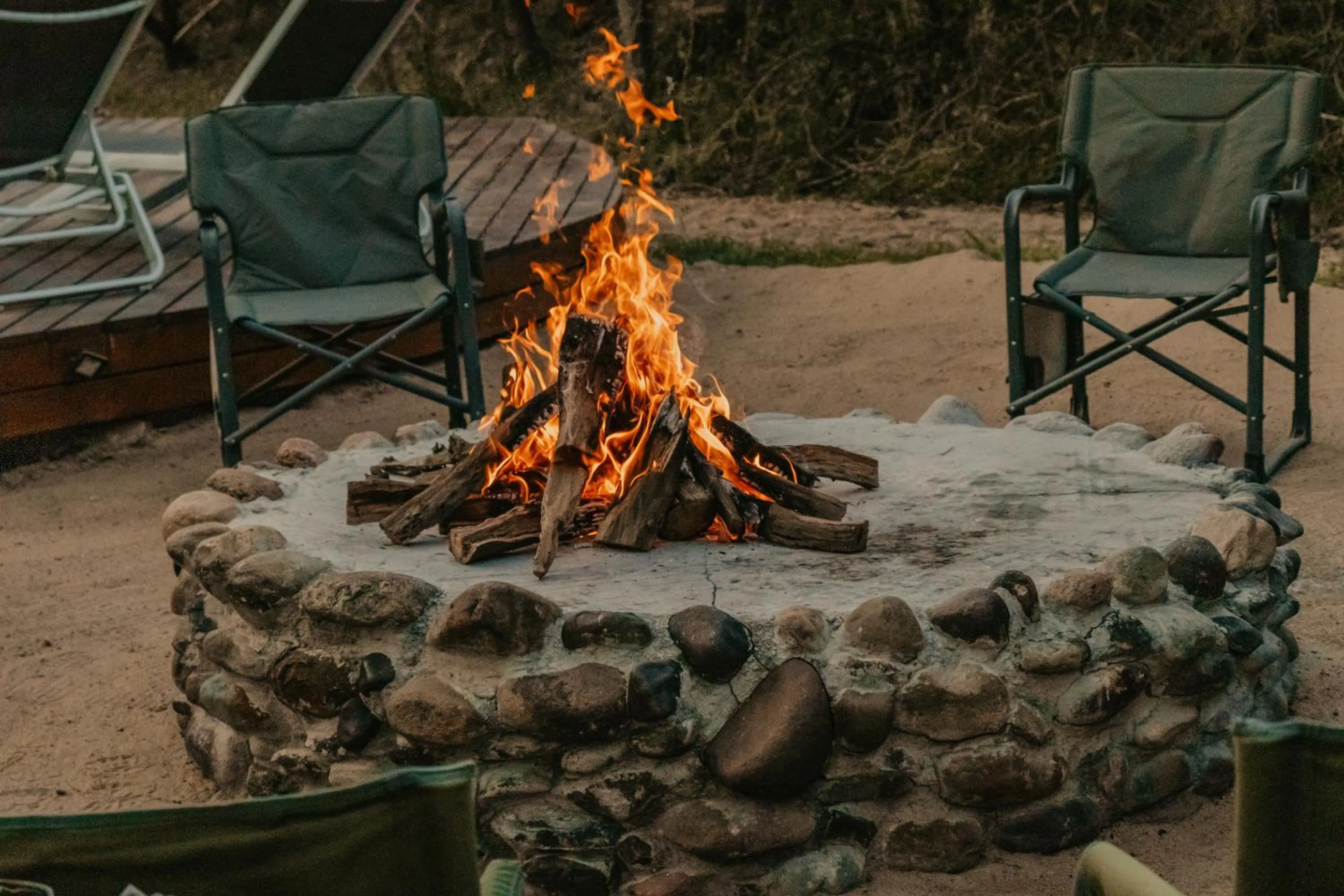flat iron in Panzi Lodge