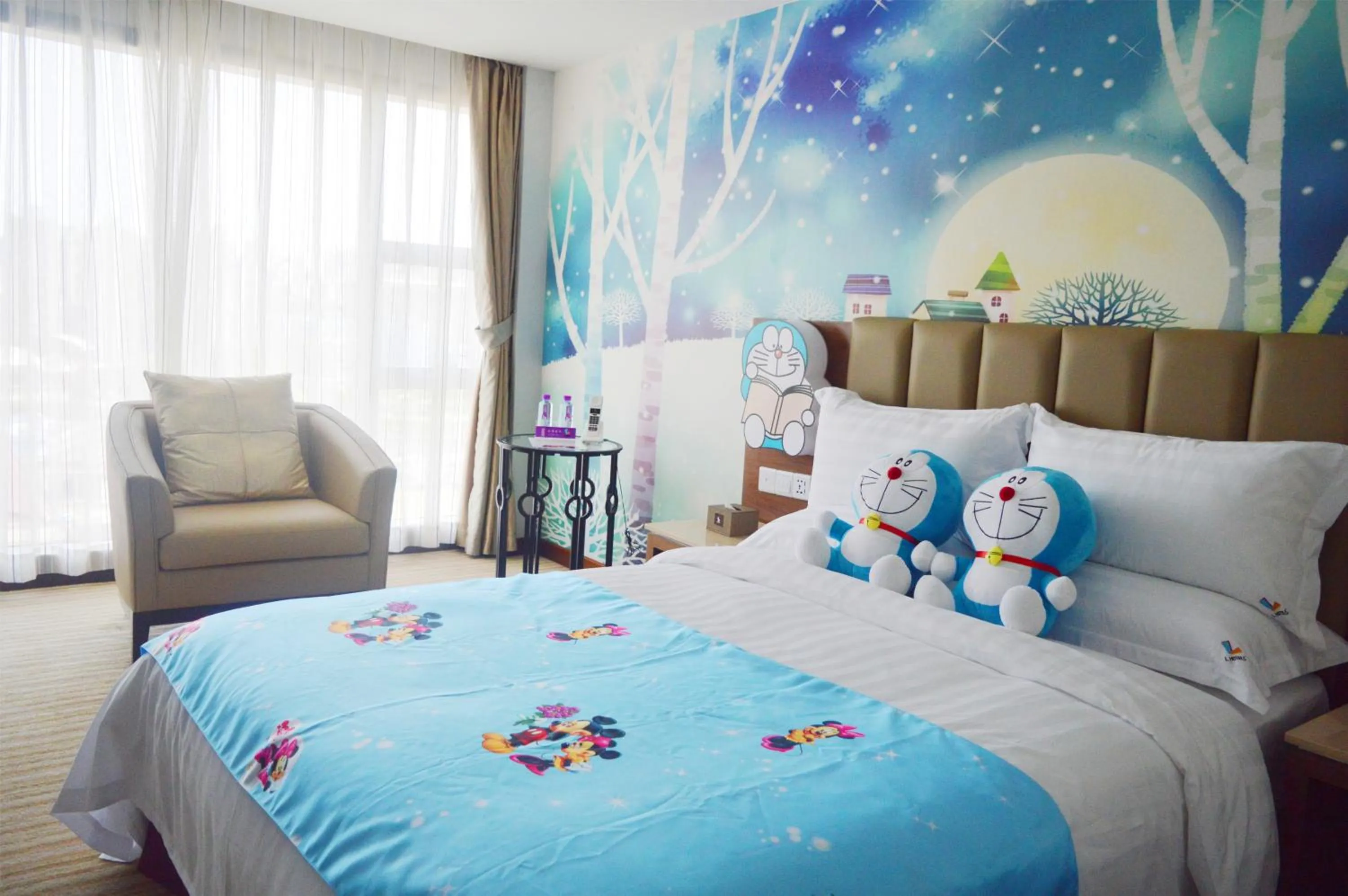 Bed in L Hotel - Changsheng Branch