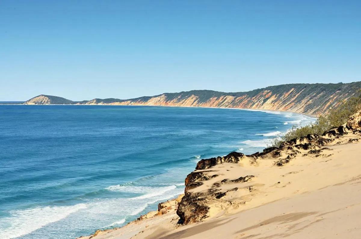 Natural landscape in Rainbow Sea Resort