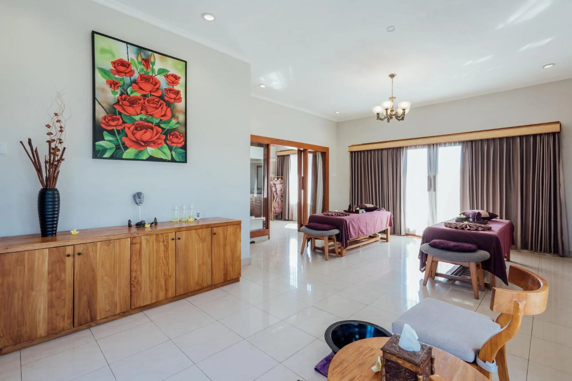 Spa and wellness centre/facilities, Bed in Desa Swan Villas & SPA, Keramas