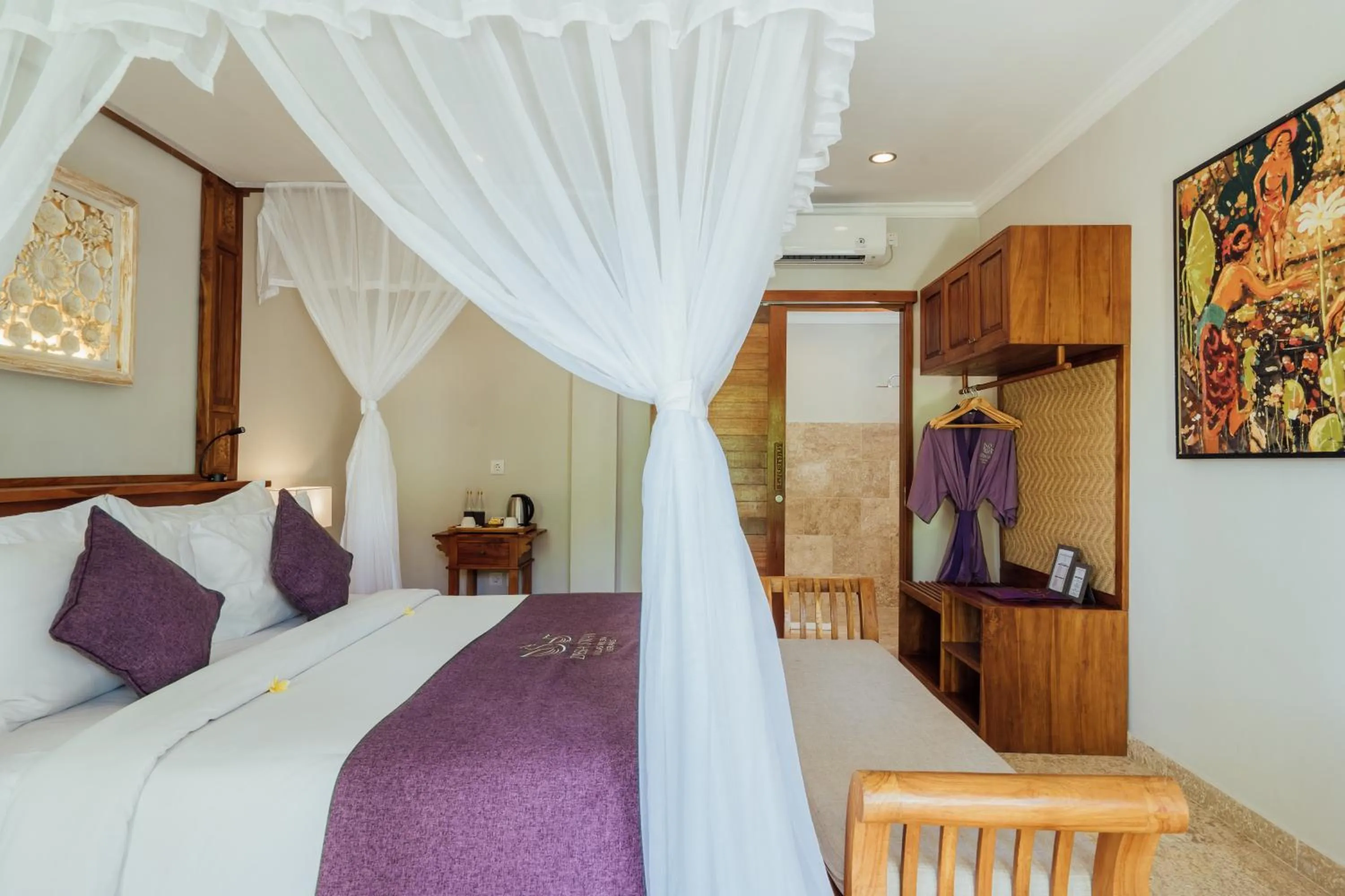 Bedroom, Bed in Desa Swan Villas & SPA, Keramas