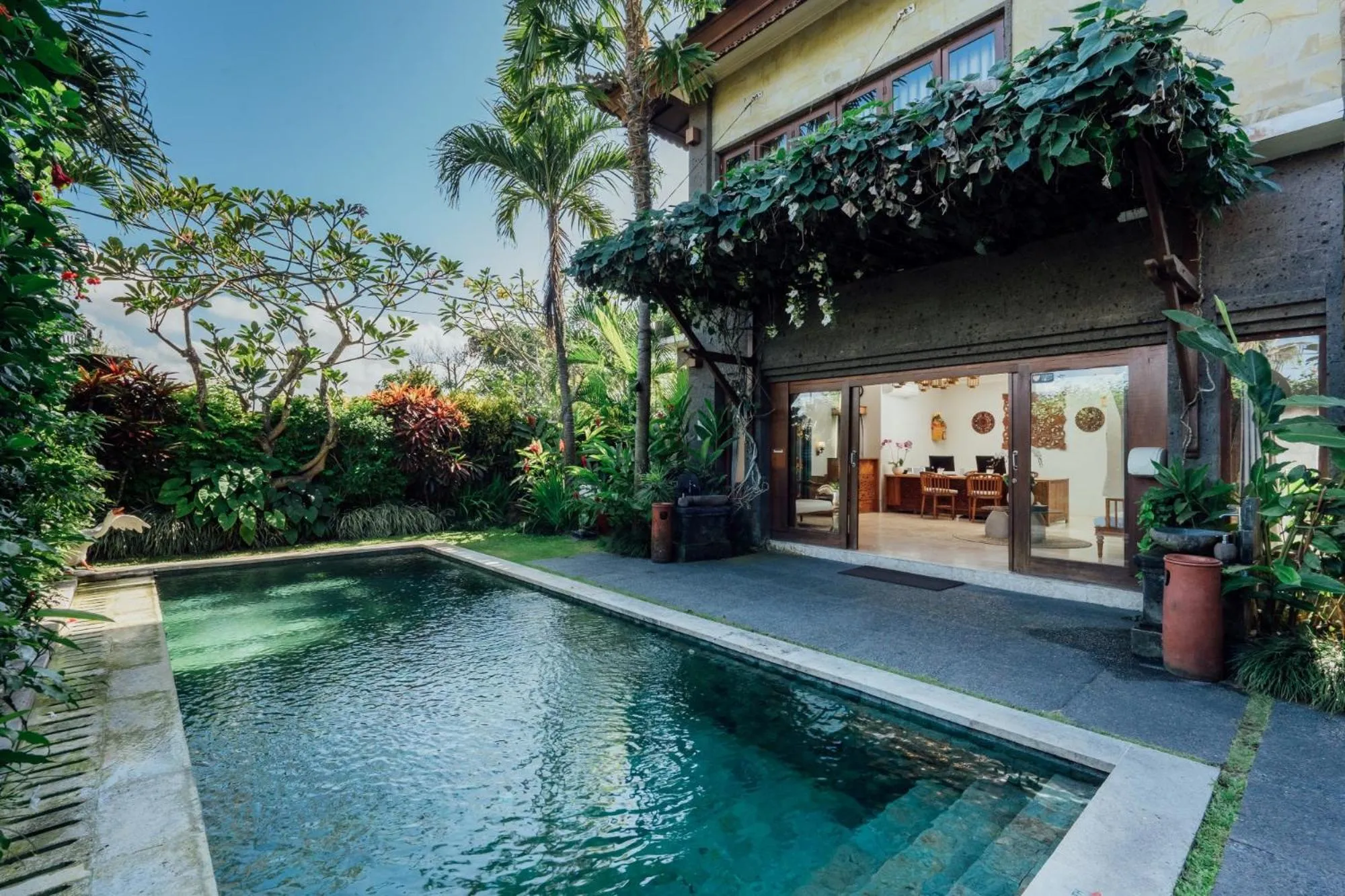 Pool view in Desa Swan Villas & SPA, Keramas