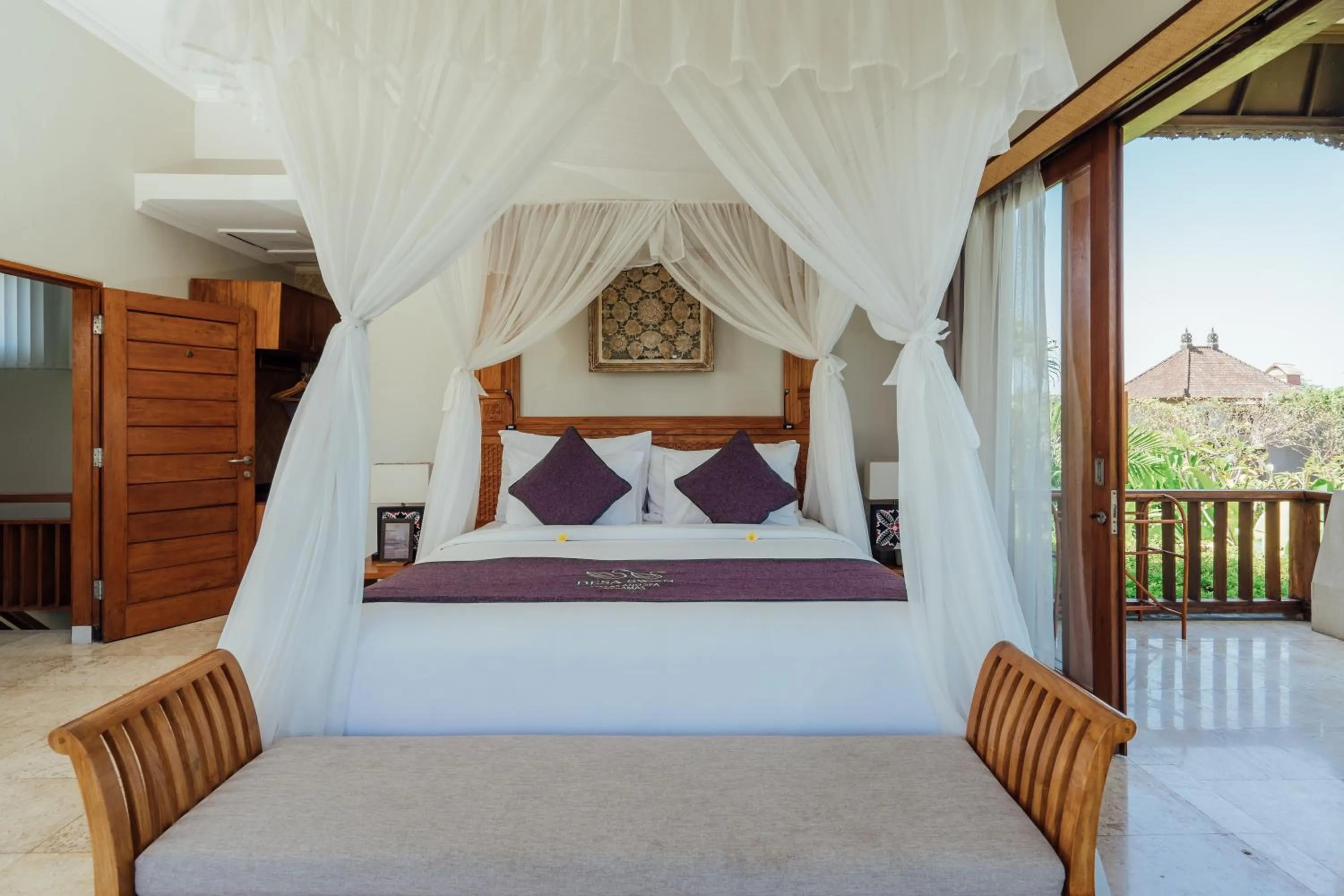 Bedroom, Bed in Desa Swan Villas & SPA, Keramas