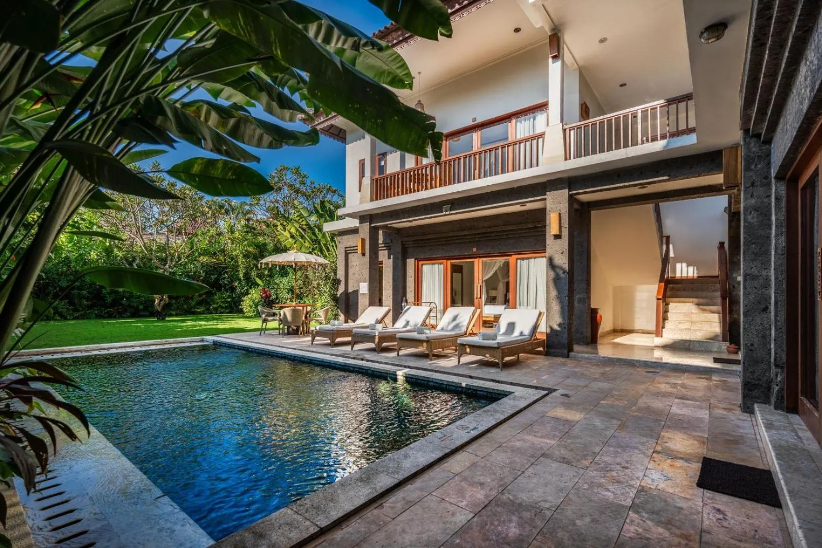 Pool view in Desa Swan Villas & SPA, Keramas