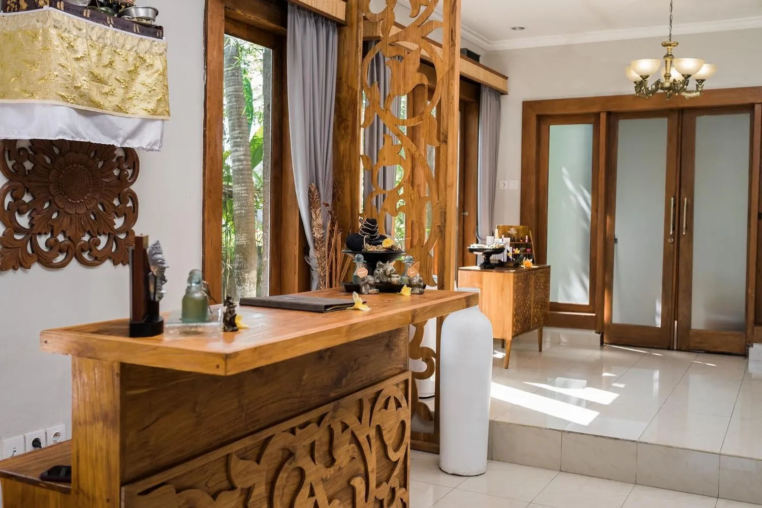 Lobby or reception in Desa Swan Villas & SPA, Keramas
