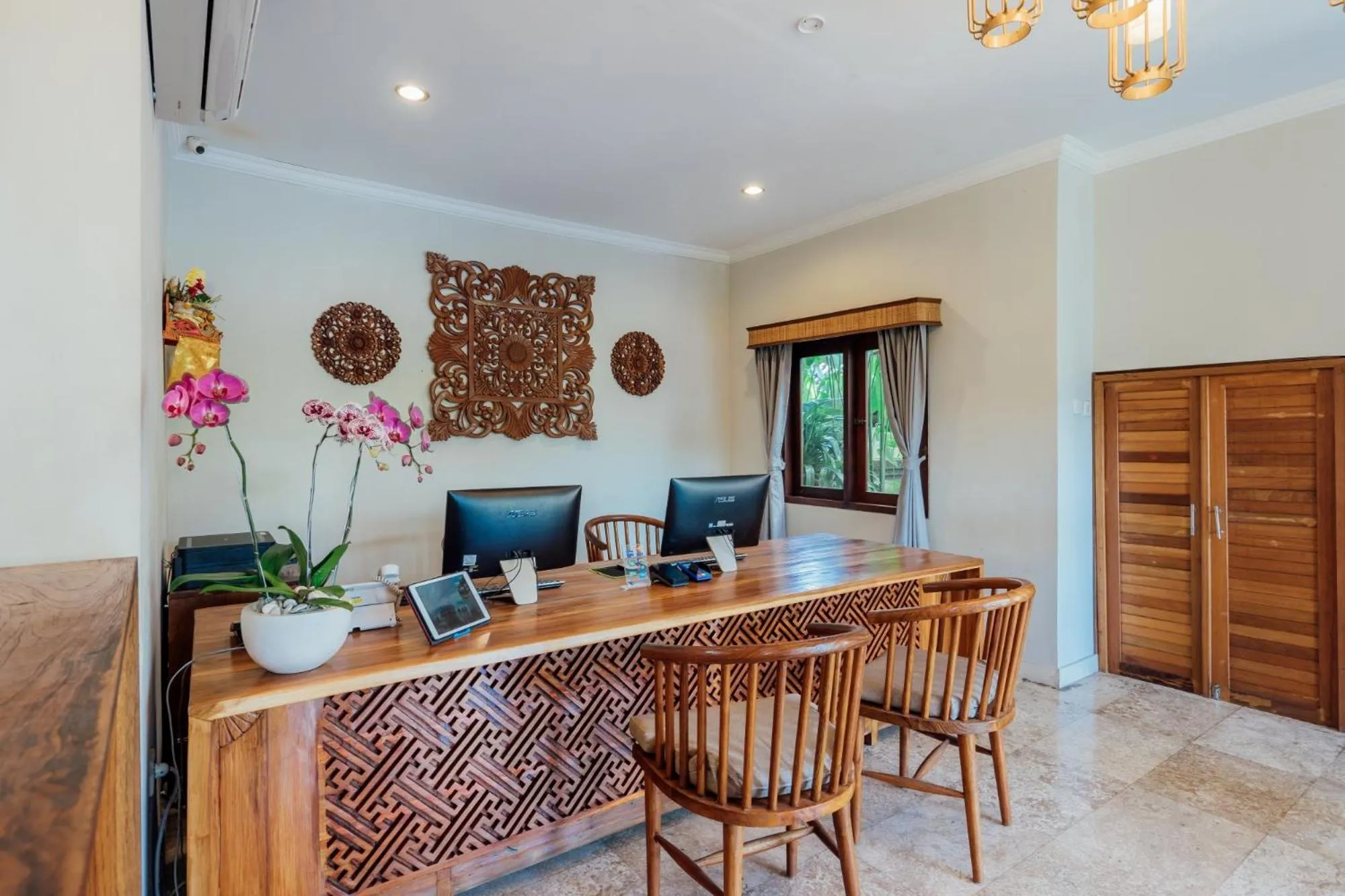 Lobby or reception in Desa Swan Villas & SPA, Keramas