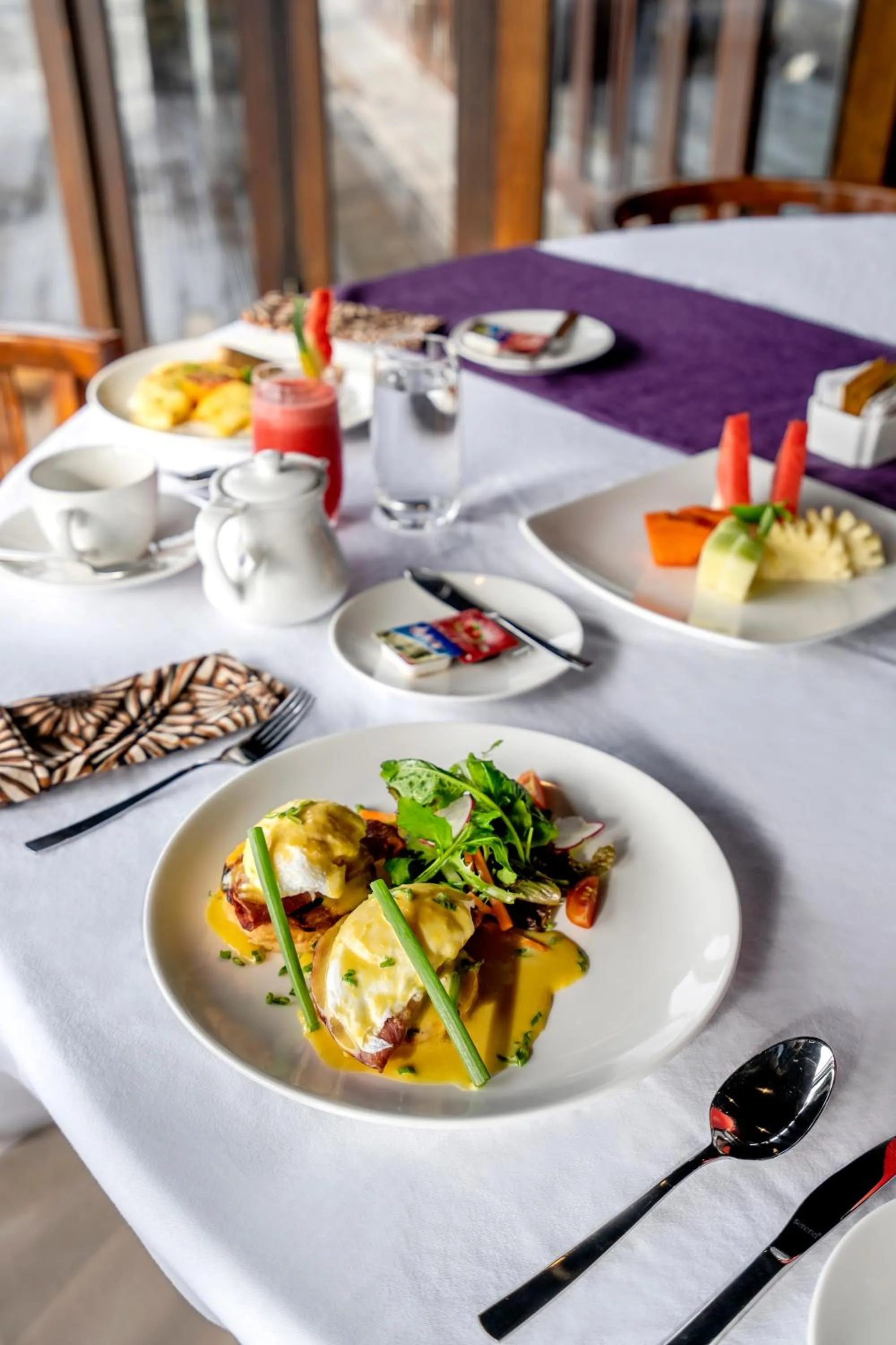 Breakfast in Desa Swan Villas & SPA, Keramas