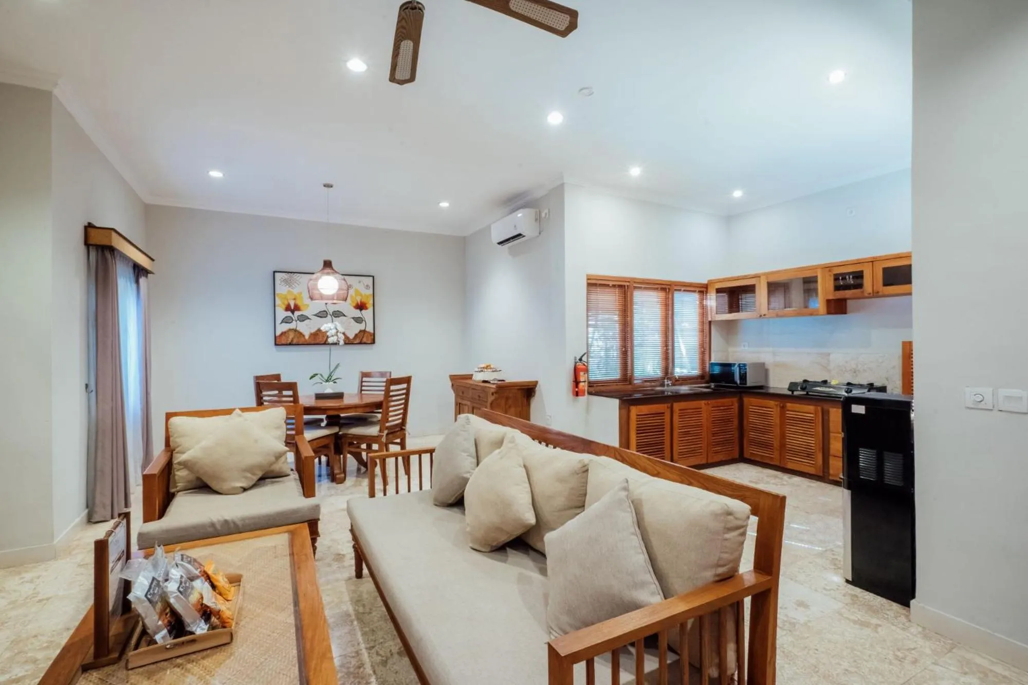 Living room in Desa Swan Villas & SPA, Keramas