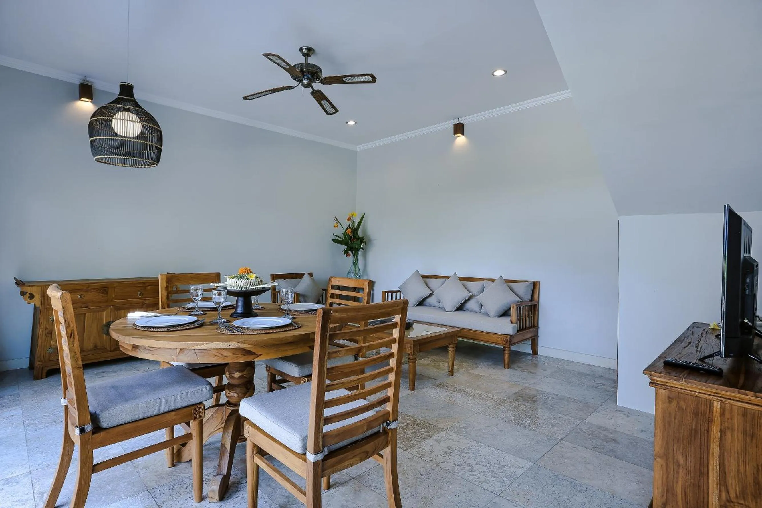 Living room in Desa Swan Villas & SPA, Keramas