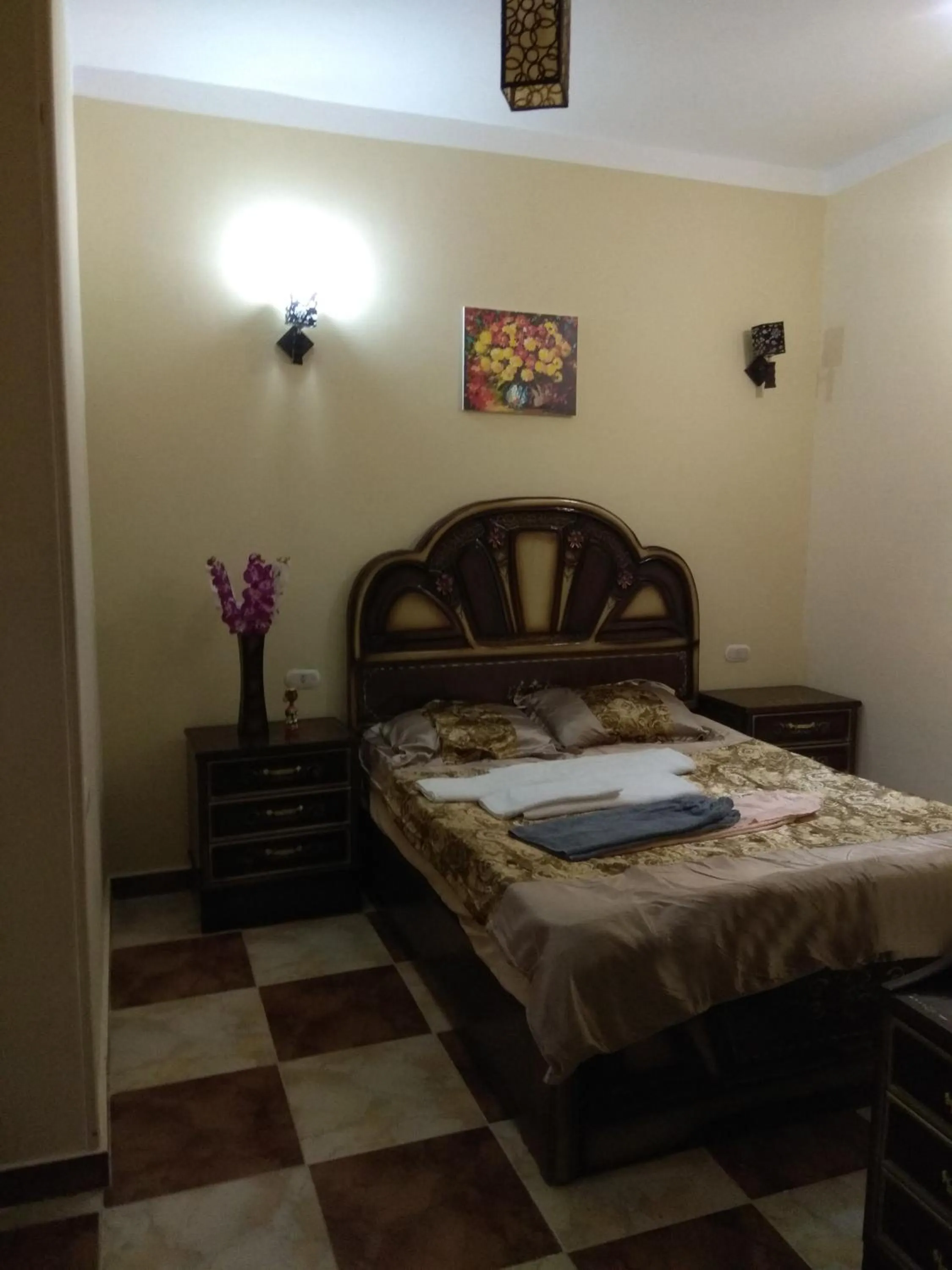 Bed in Apartments Oriental Chalet RedSeaLine