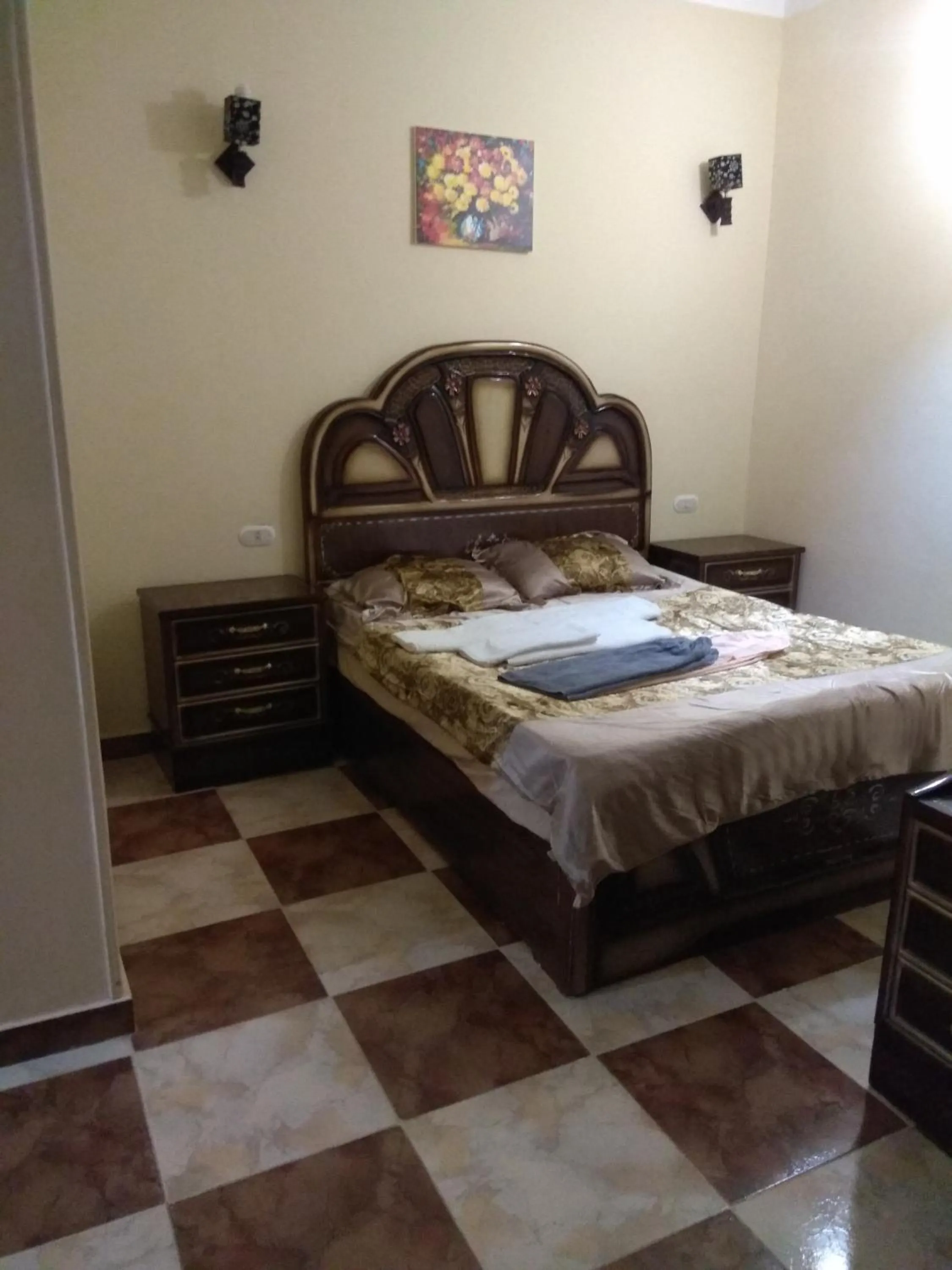 Bed in Apartments Oriental Chalet RedSeaLine