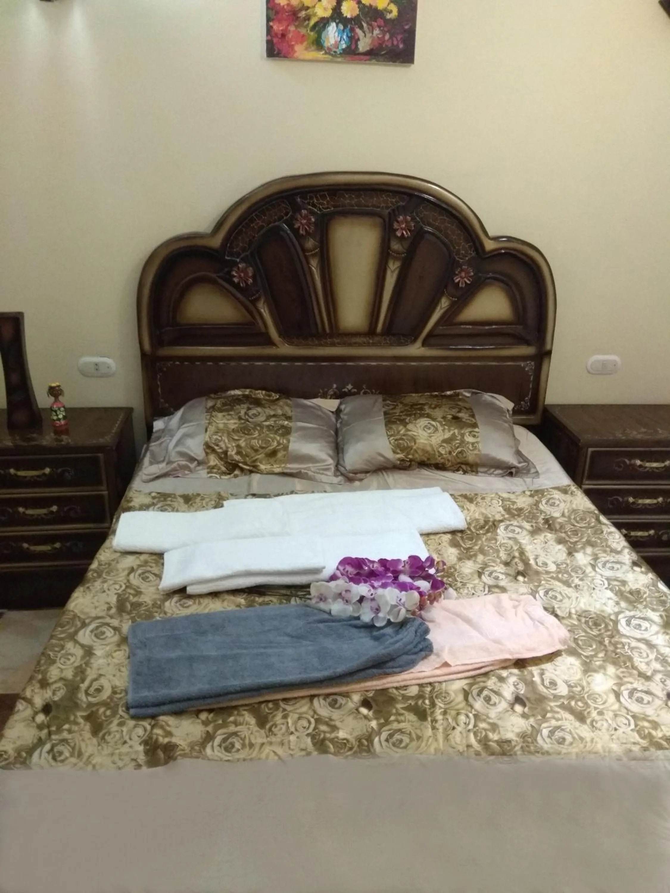 Bed in Apartments Oriental Chalet RedSeaLine