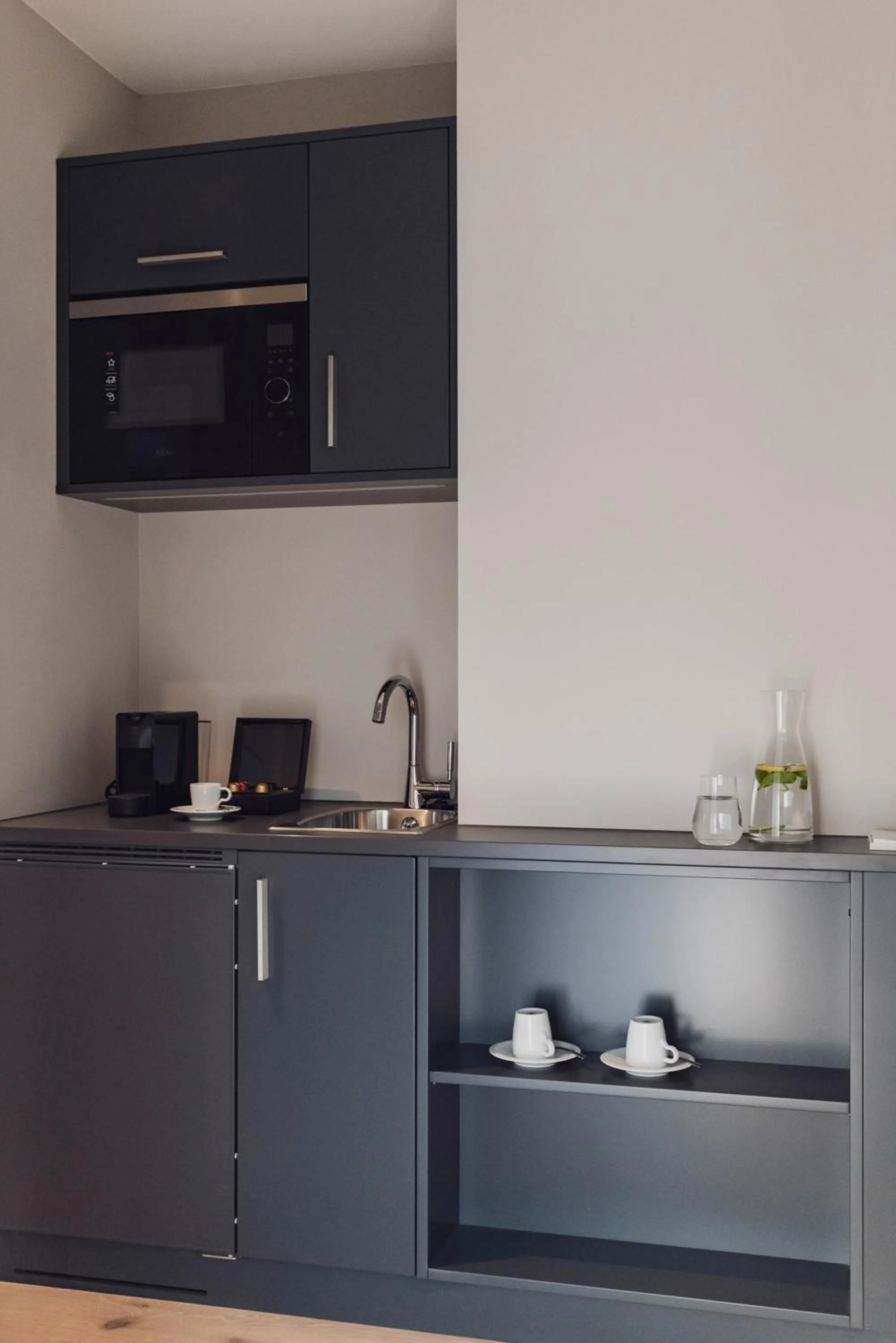 Kitchen or kitchenette in Hotel Caraleon