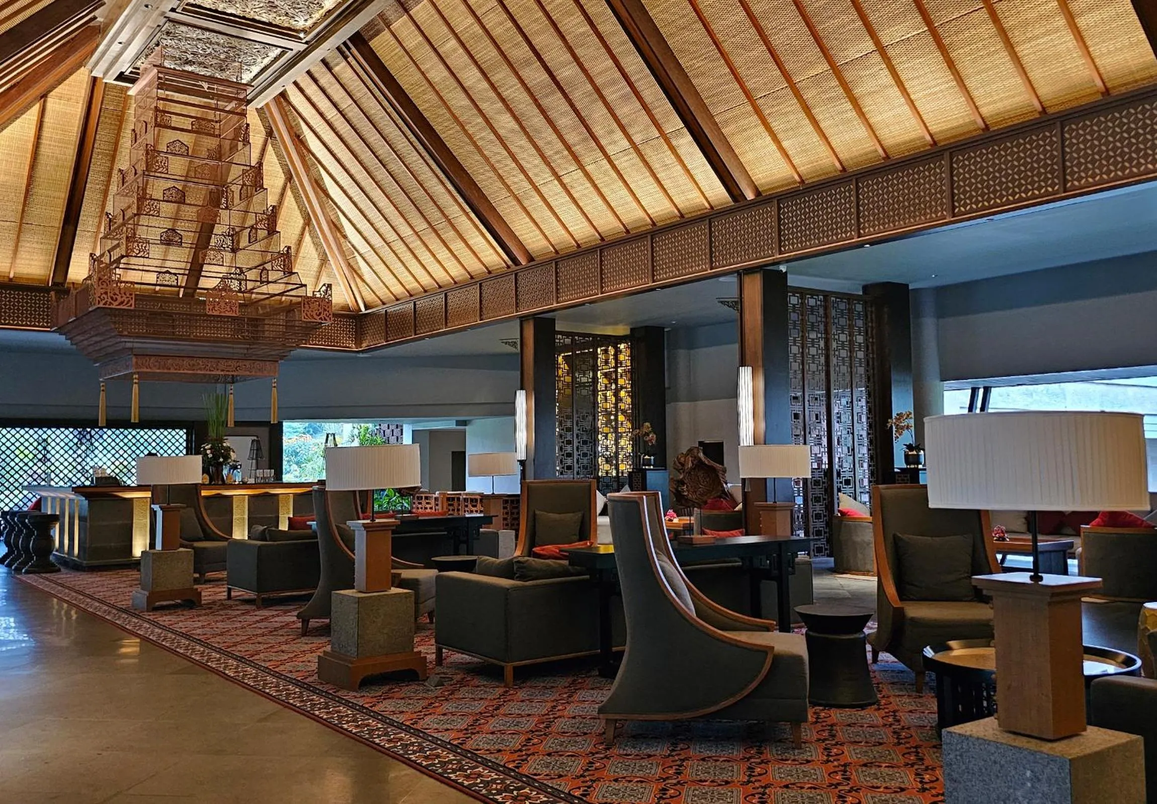 Lobby or reception in The Singhasari Resort Batu