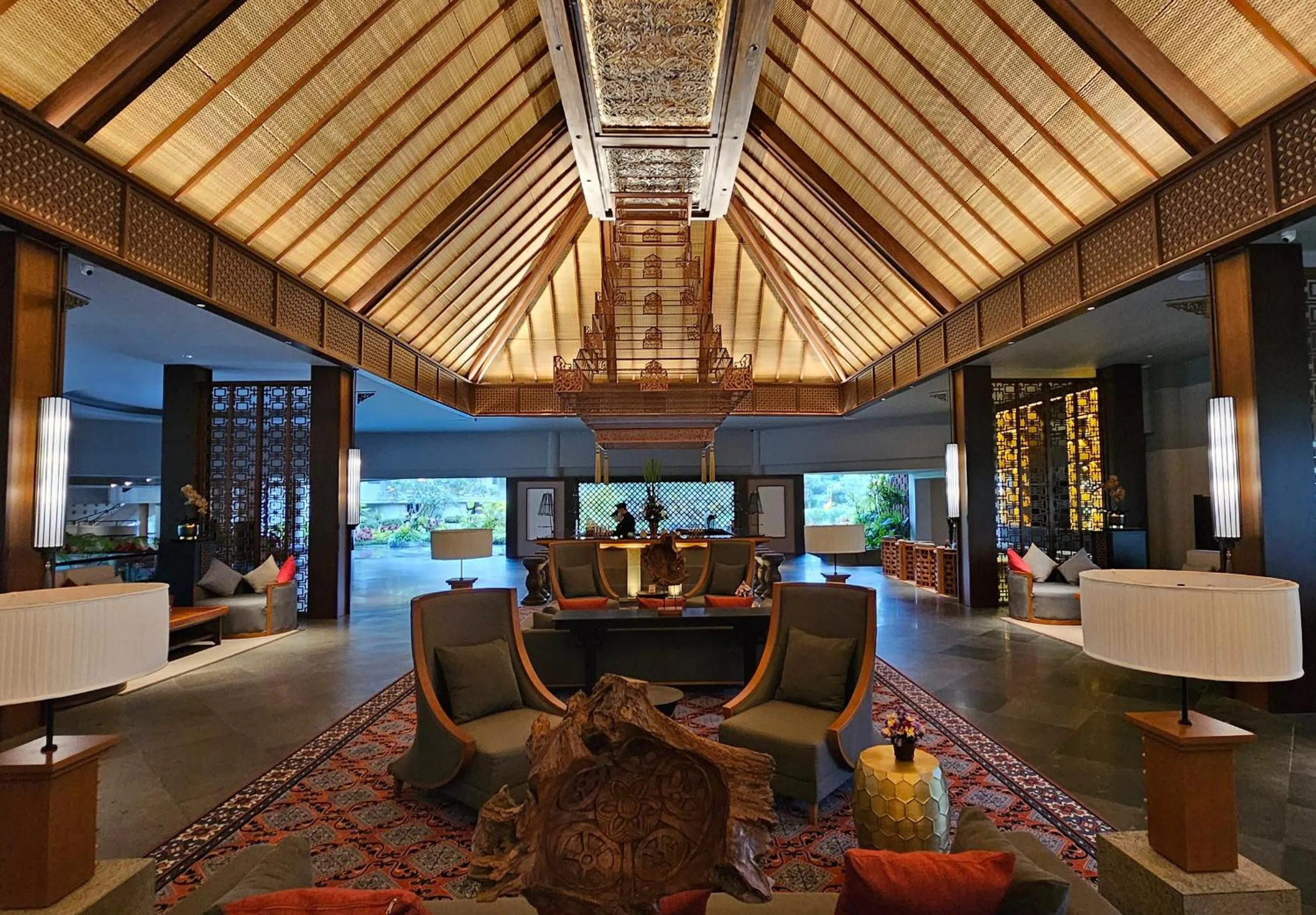 Lobby or reception in The Singhasari Resort Batu